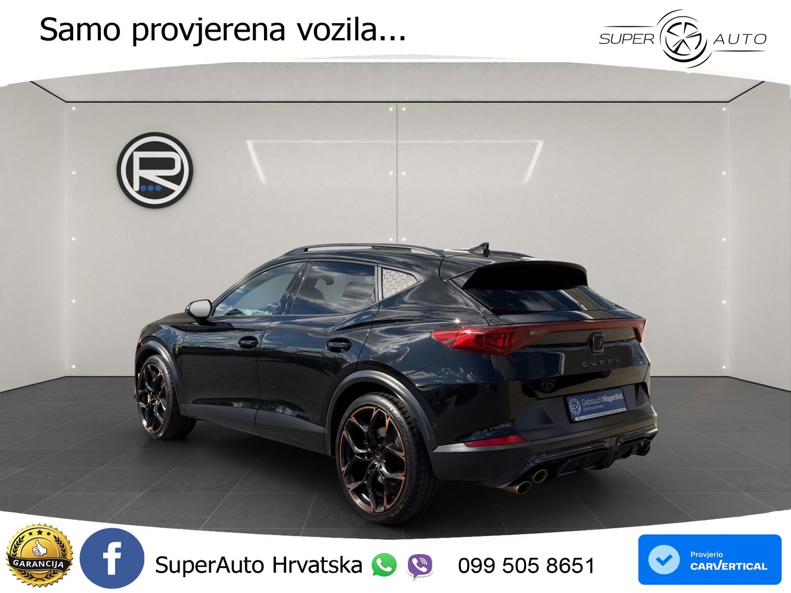 Cupra Formentor VZ5 2.5 TSI (390 KS) 4Drive DSG LED+GR SJED+ACC