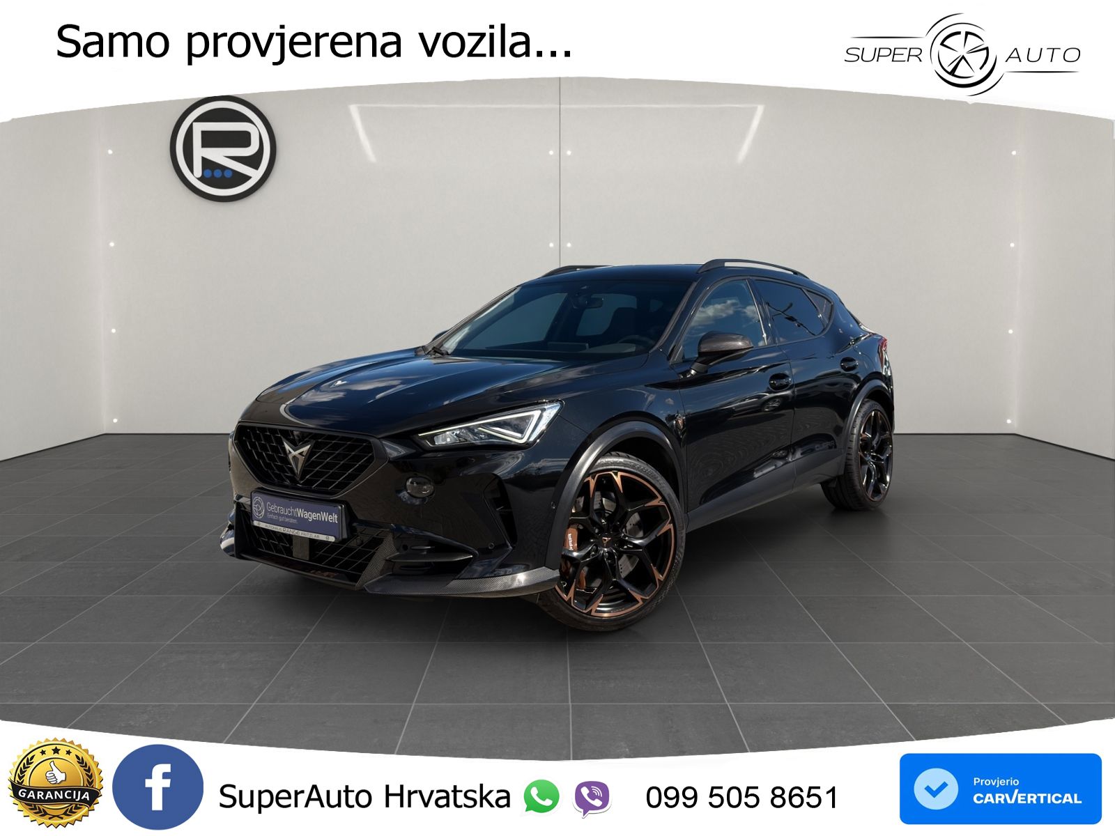 Cupra Formentor VZ5 2.5 TSI (390 KS) 4Drive DSG LED+GR SJED+ACC