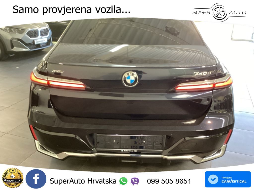 BMW 740d (299 KS) xDrive Steptronic M Sport ZRAČNI+ACC+GR SJED+KAM+PANO