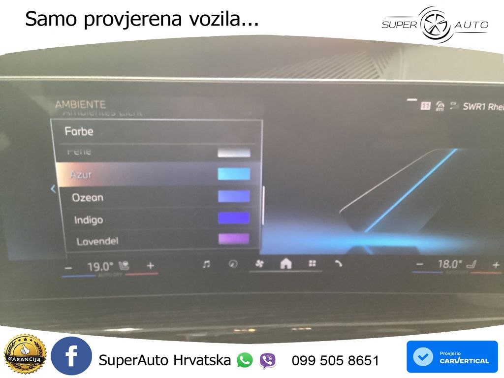 BMW 740d (299 KS) xDrive Steptronic M Sport ZRAČNI+ACC+GR SJED+KAM+PANO