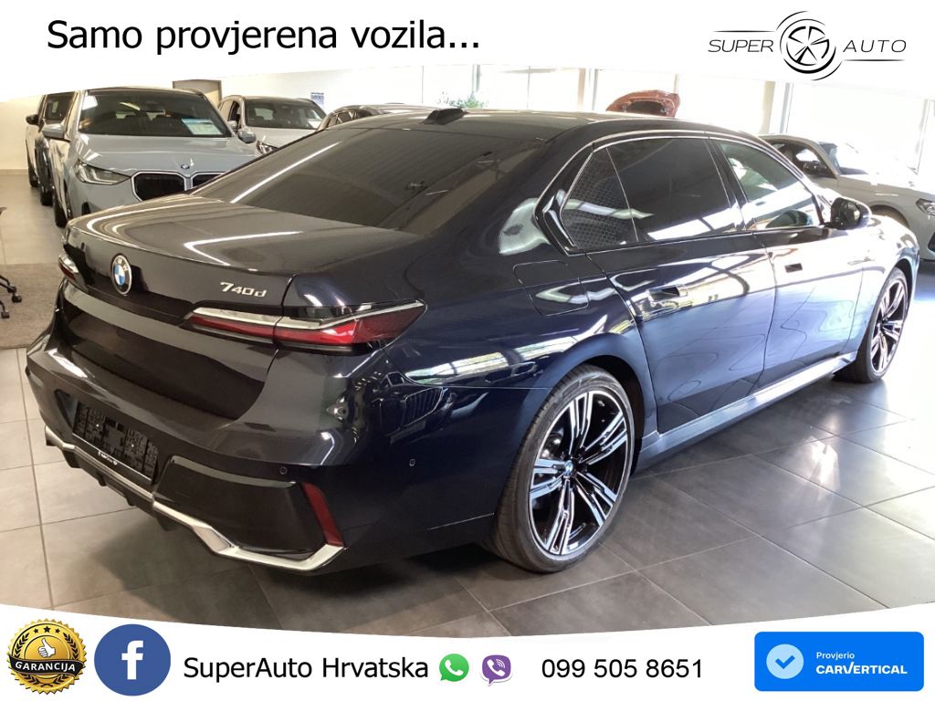 BMW 740d (299 KS) xDrive Steptronic M Sport ZRAČNI+ACC+GR SJED+KAM+PANO