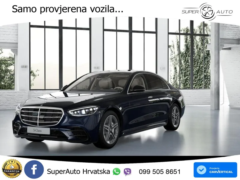 Mercedes S 400d (330 KS) 4MATIC 9G-TRONIC AMG ACC+HEAD+4xGR SJED+360+PANO