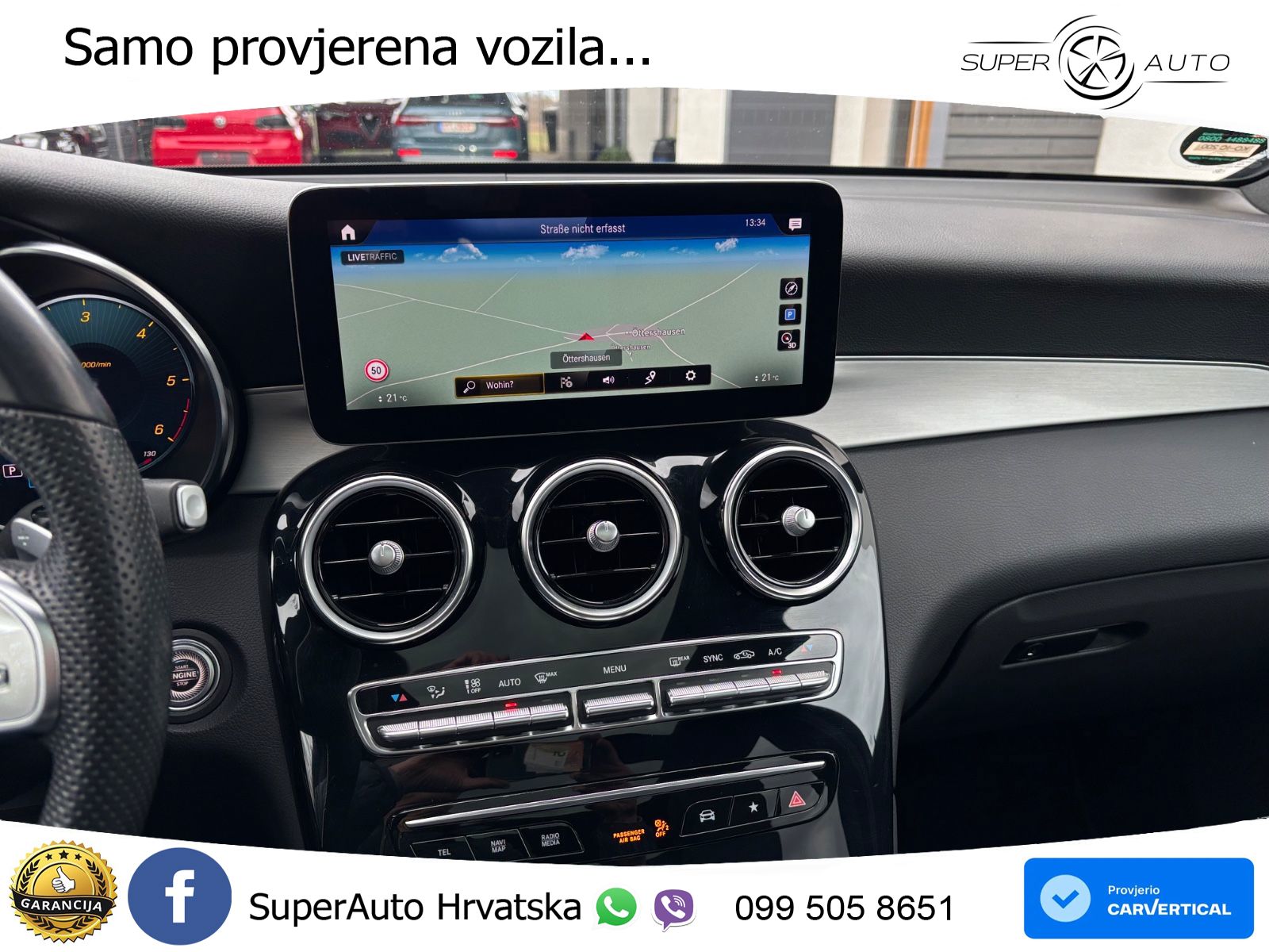 Mercedes GLC 300d (245 KS) 4MATIC G-TRONIC AMG LED+GR SJED+ACC