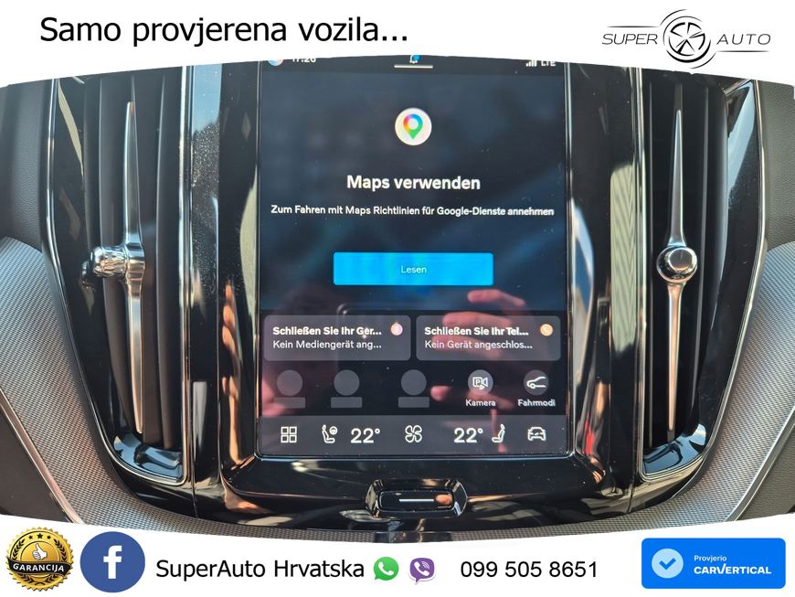 Volvo XC60 T6 AWD Geartronic ACC+GR SJED+360+PANO
