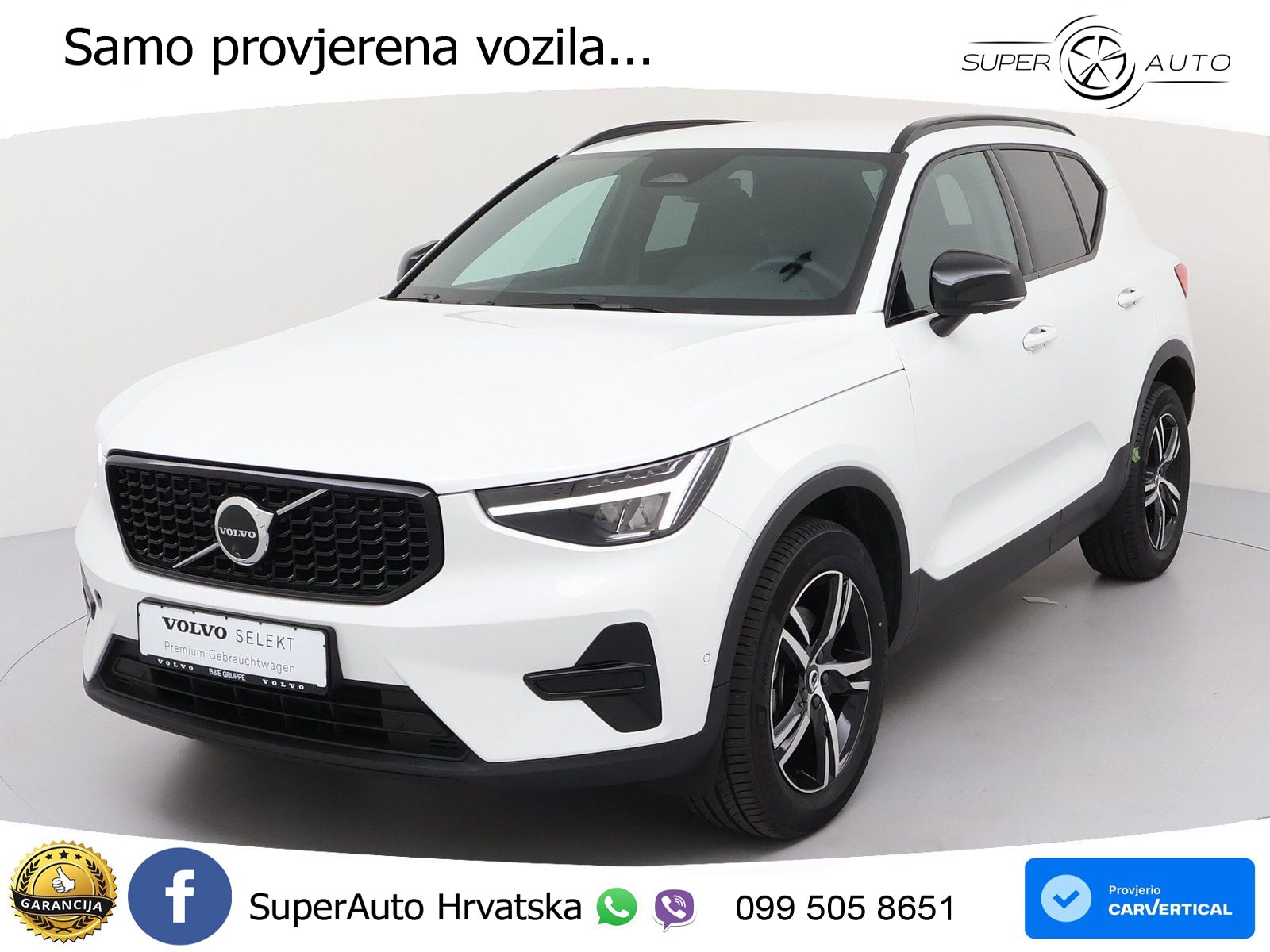 Volvo XC40 2.0 B4 197 KS Automatic LED+GR SJED+ACC
