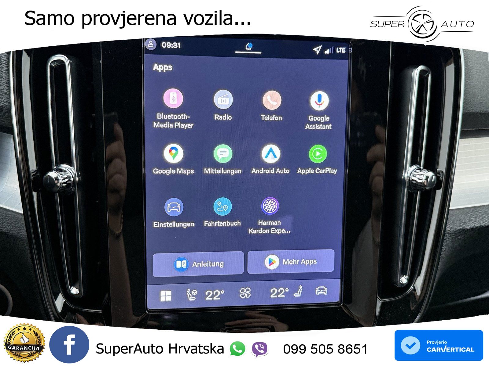 Volvo XC40 2.0 B4 197 KS Automatic LED+GR SJED+ACC