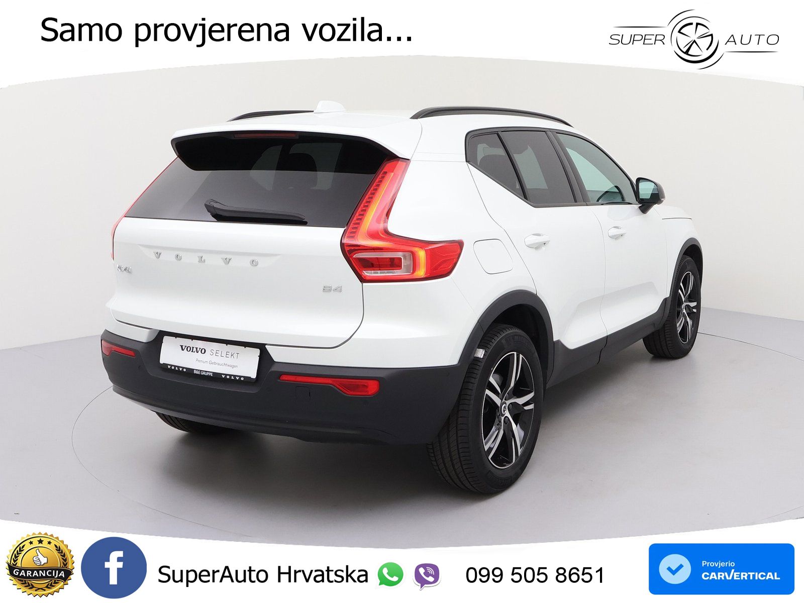 Volvo XC40 2.0 B4 197 KS Automatic LED+GR SJED+ACC