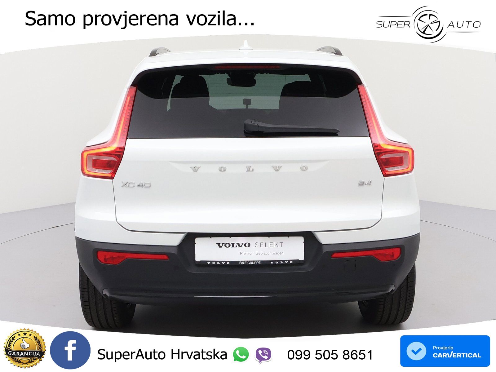 Volvo XC40 2.0 B4 197 KS Automatic LED+GR SJED+ACC
