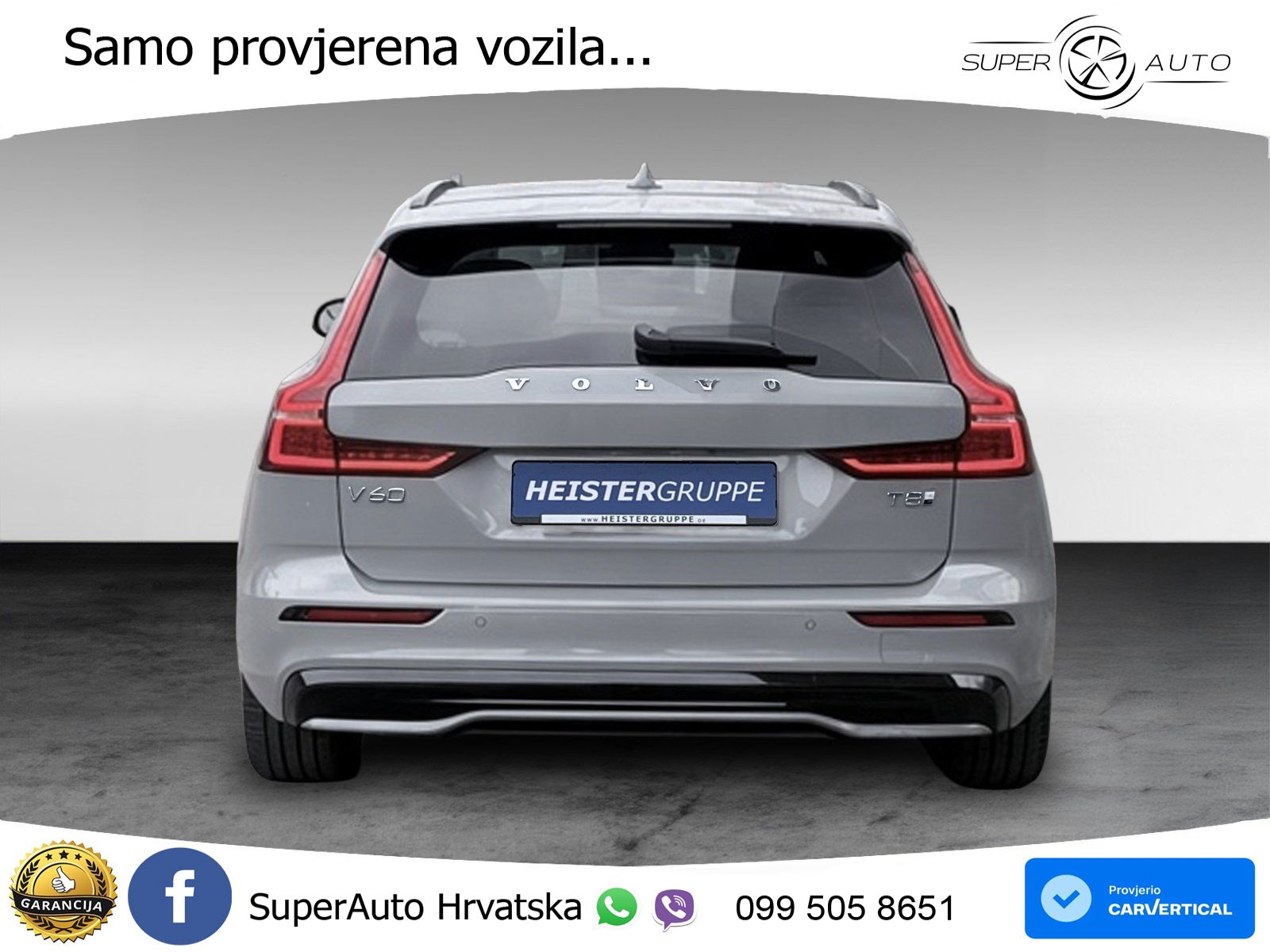 Volvo V60 2.0 T8 AWD Geartronic LED+GR SJED+ACC