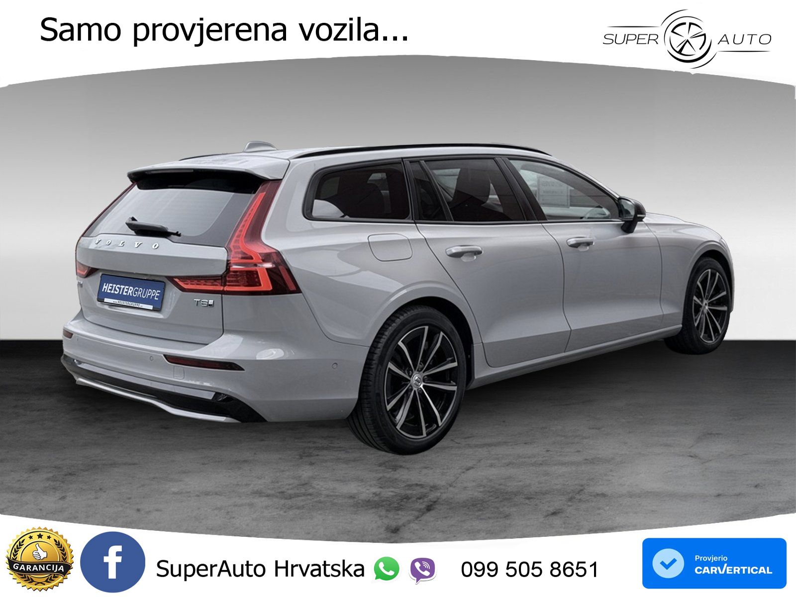 Volvo V60 2.0 T8 AWD Geartronic LED+GR SJED+ACC