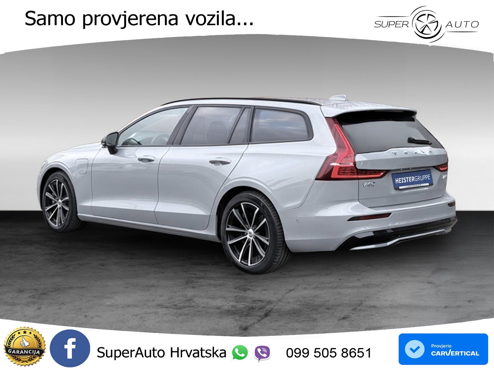 Volvo V60 2.0 T8 AWD Geartronic LED+GR SJED+ACC