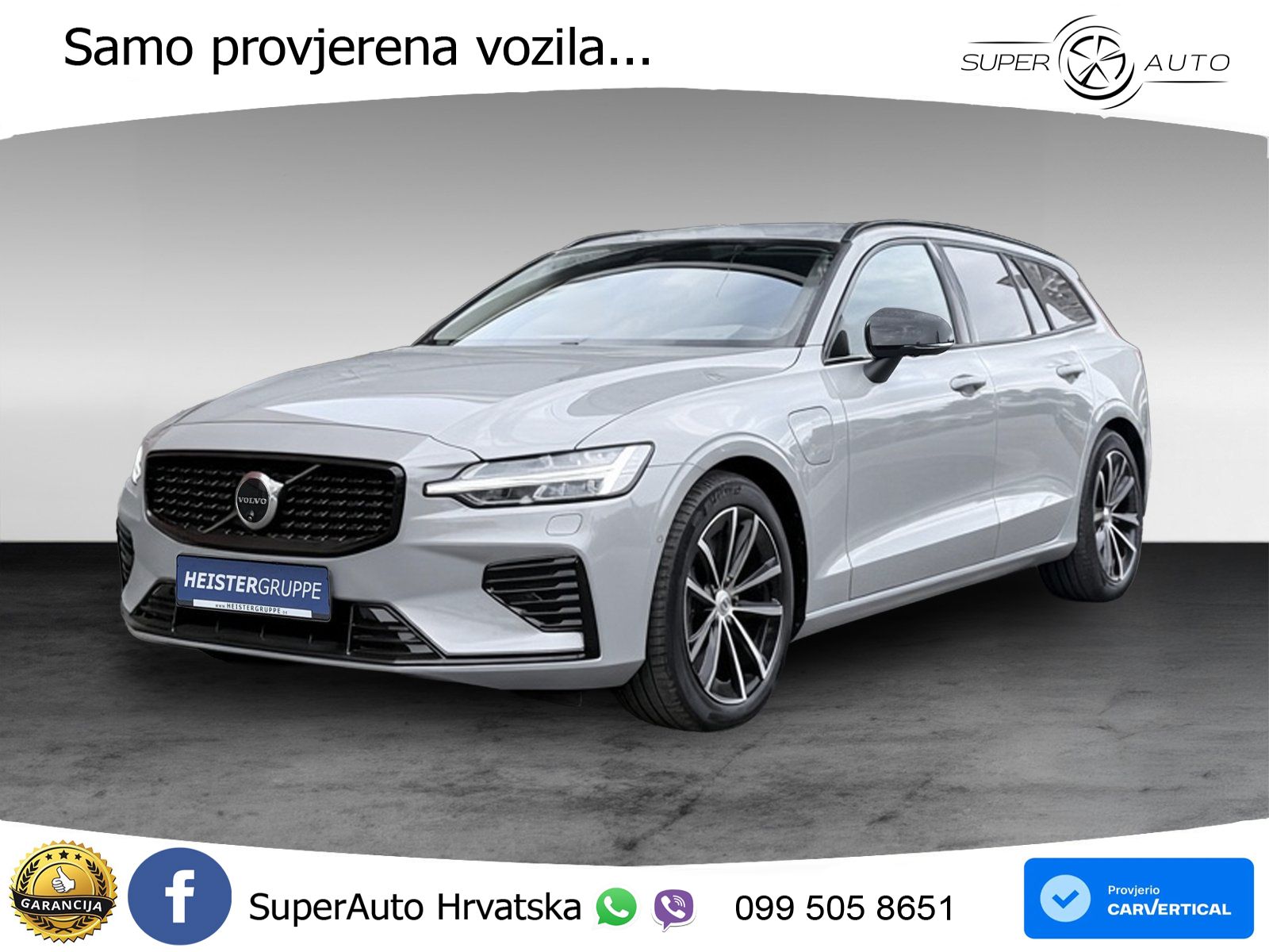 Volvo V60 2.0 T8 AWD Geartronic LED+GR SJED+ACC