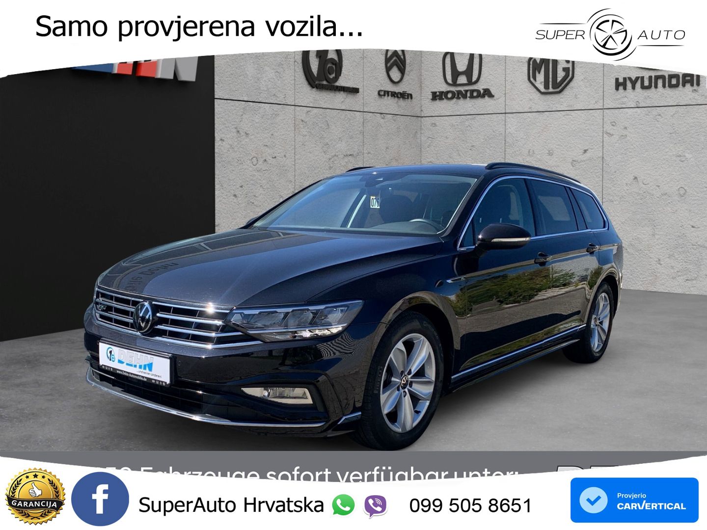 Volkswagen Passat Variant 2.0 TSI (190 KS) DSG Business LED+GR SJED+ACC