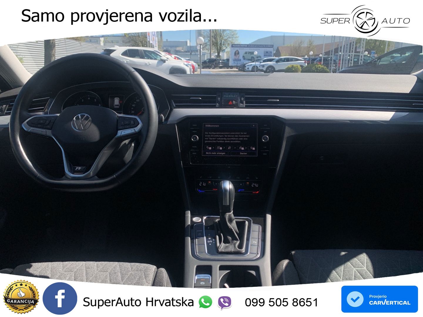 Volkswagen Passat Variant 2.0 TSI (190 KS) DSG Business LED+GR SJED+ACC