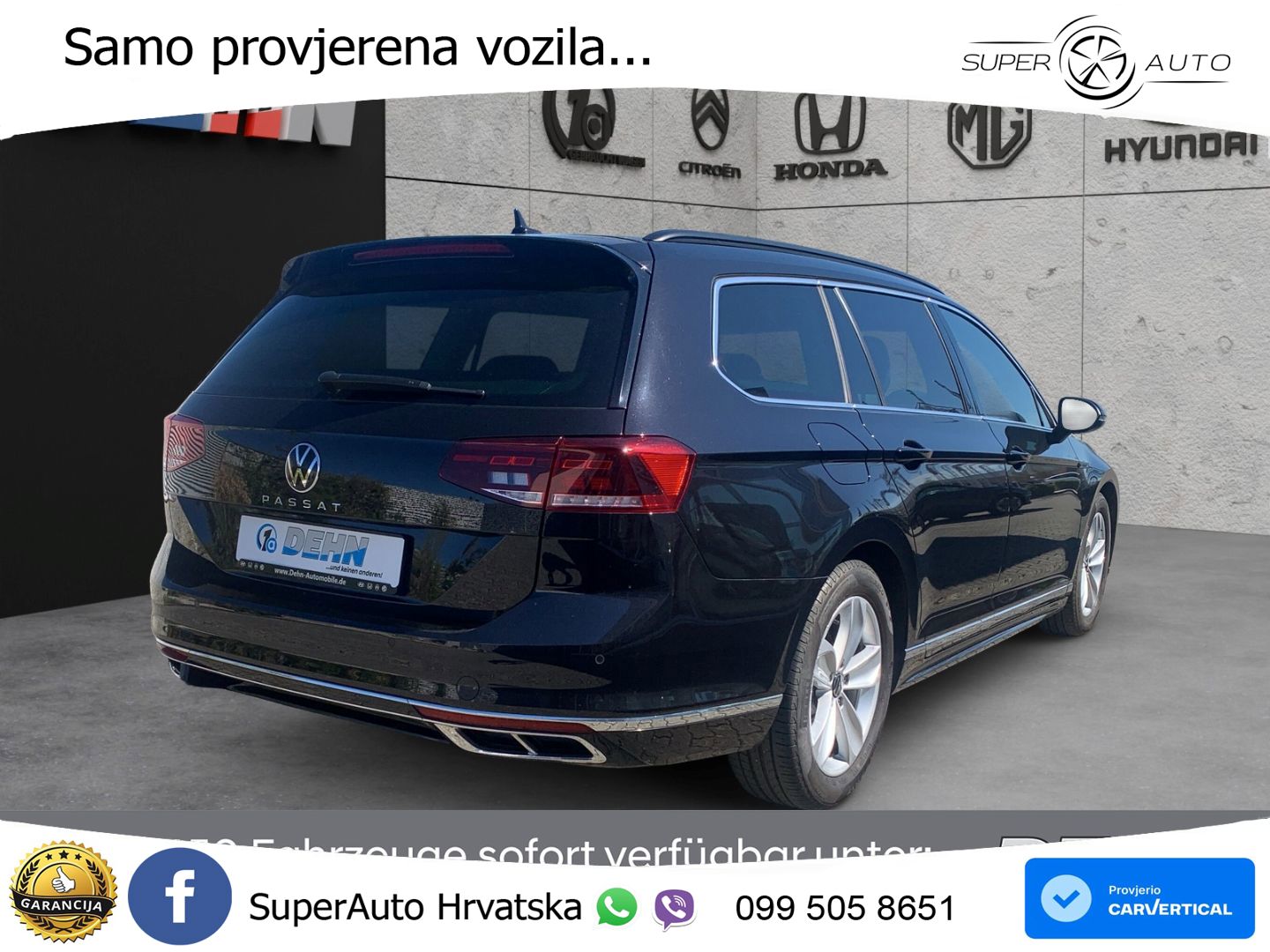 Volkswagen Passat Variant 2.0 TSI (190 KS) DSG Business LED+GR SJED+ACC