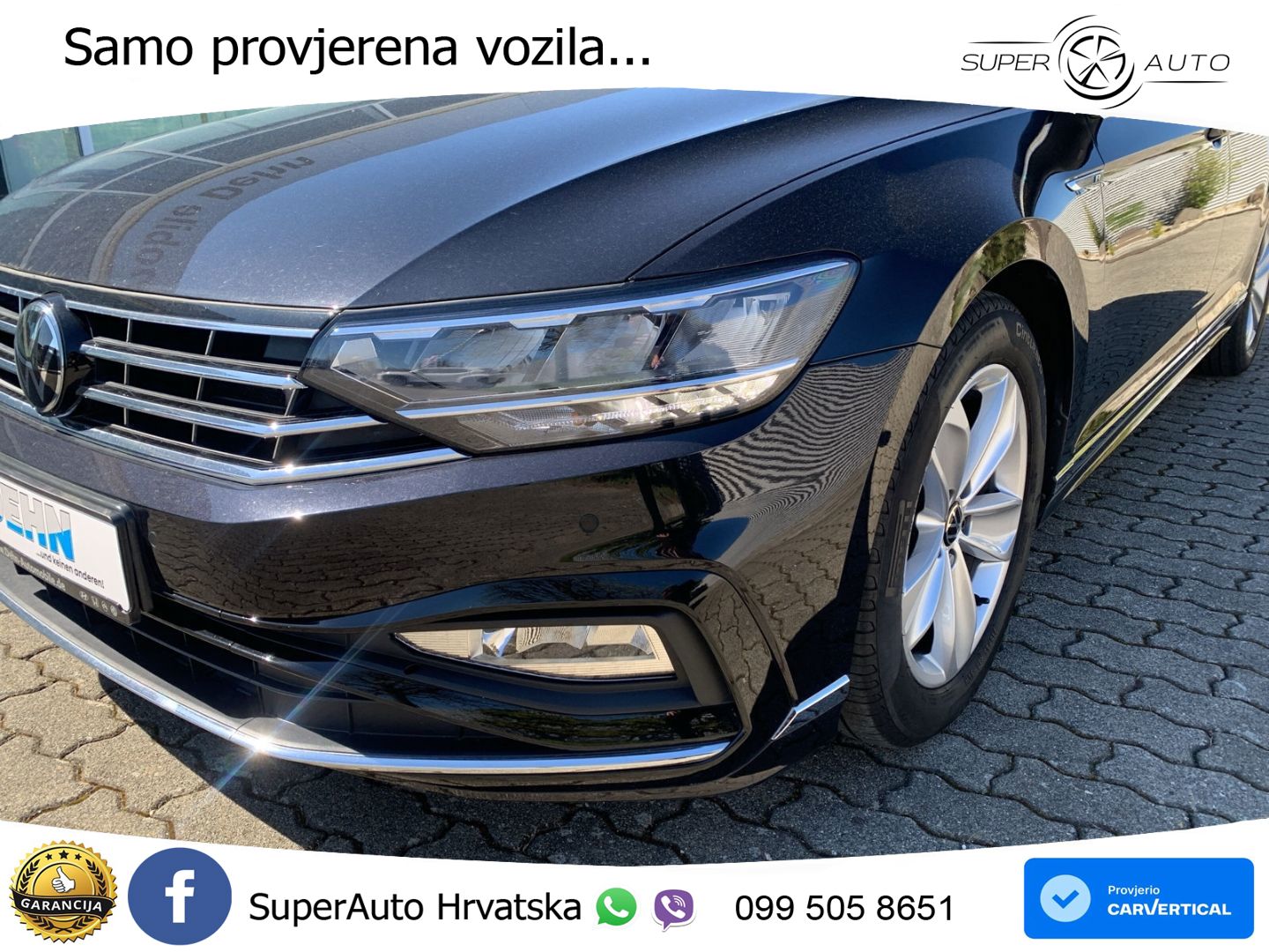 Volkswagen Passat Variant 2.0 TSI (190 KS) DSG Business LED+GR SJED+ACC