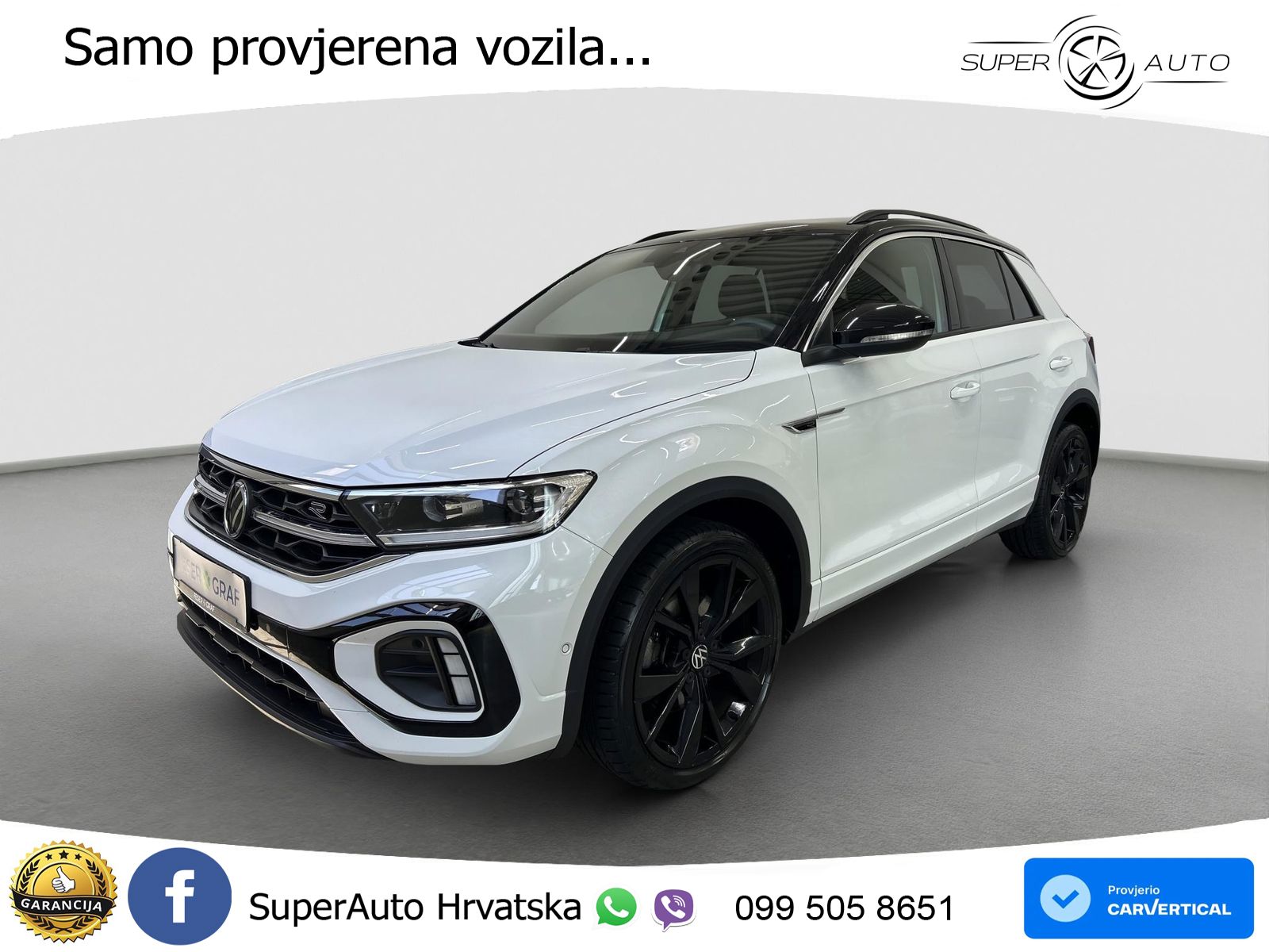 Volkswagen T-Roc 1.5 TSI (150 KS) DSG R-Line MATRIX+GR SJED+KAM