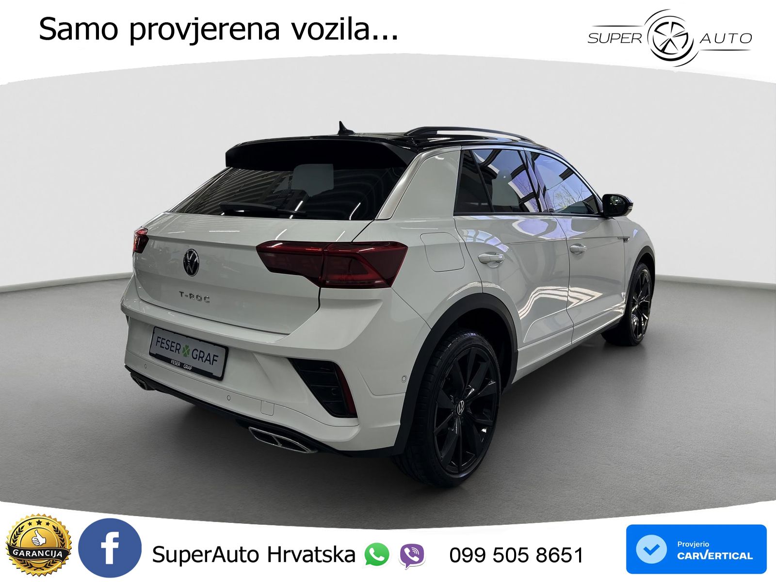 Volkswagen T-Roc 1.5 TSI (150 KS) DSG R-Line MATRIX+GR SJED+KAM