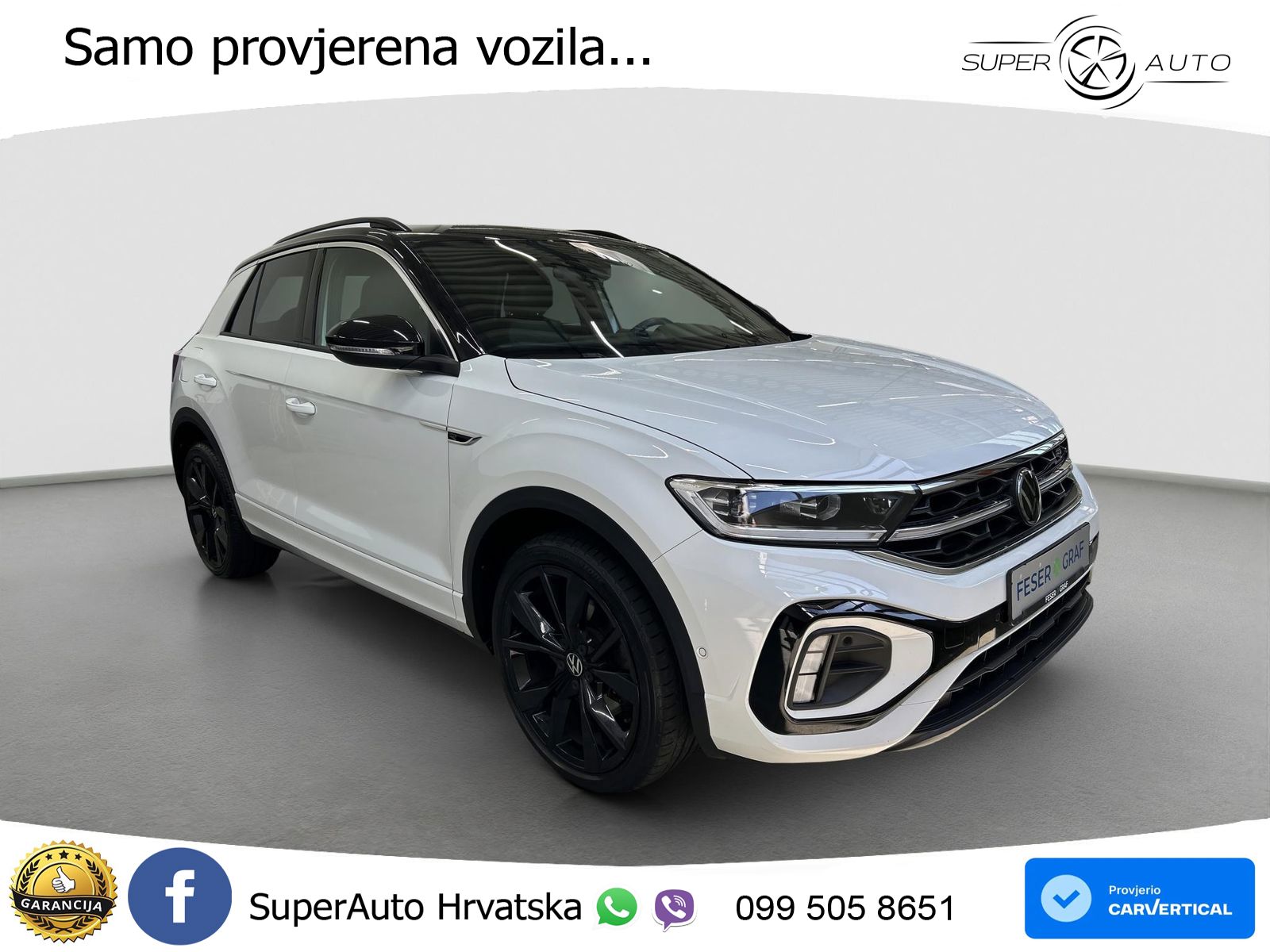 Volkswagen T-Roc 1.5 TSI (150 KS) DSG R-Line MATRIX+GR SJED+KAM