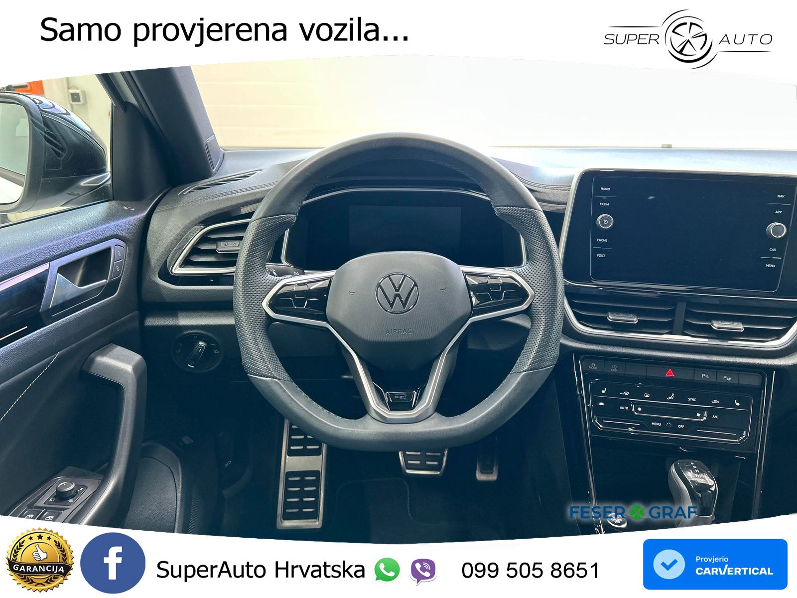 Volkswagen T-Roc 1.5 TSI (150 KS) DSG R-Line MATRIX+GR SJED+KAM