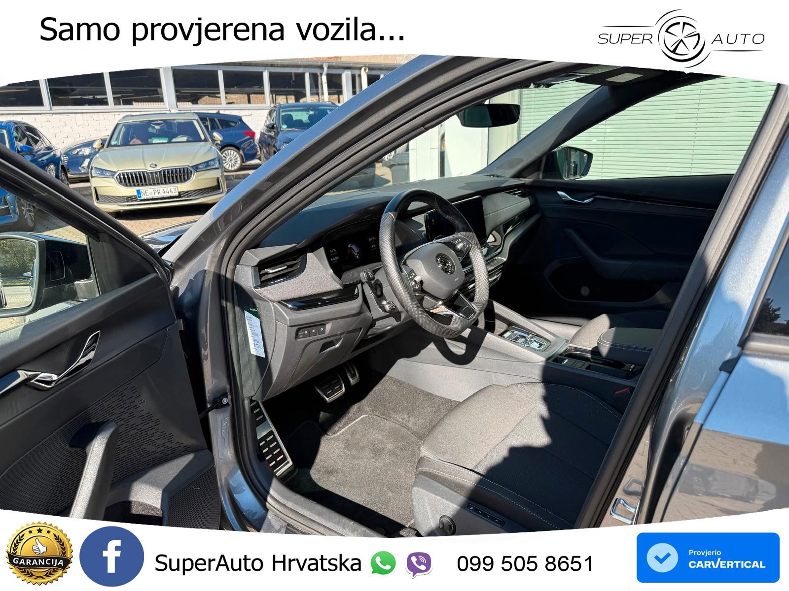 Škoda Octavia Combi 2.0 TDI (150 KS) DSG SportLine LED+GR SJED+ACC