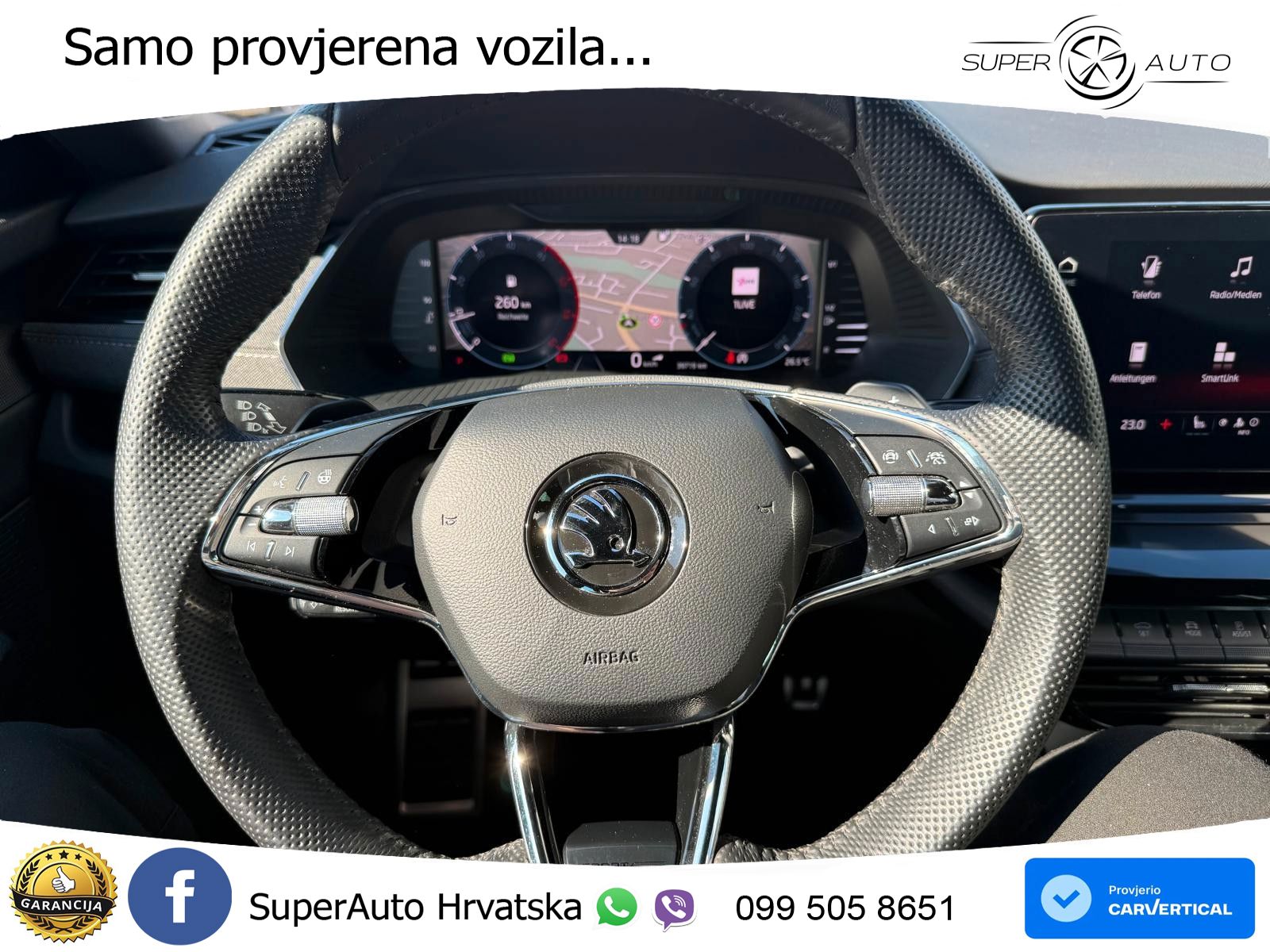 Škoda Octavia Combi 2.0 TDI (150 KS) DSG SportLine LED+GR SJED+ACC