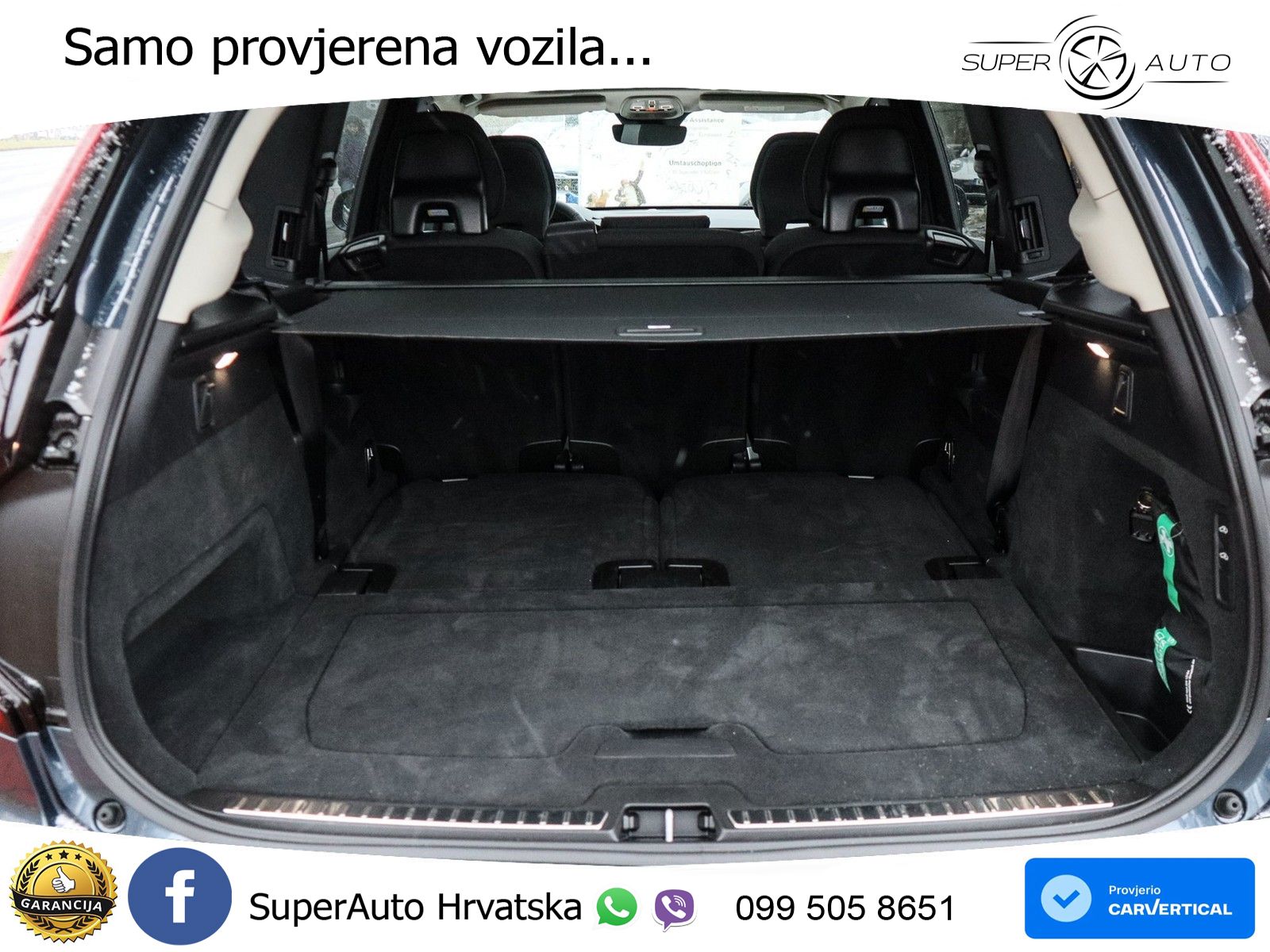 Volvo XC90 2.0 T8 AWD Automatic ZRAČNI+ACC+GR SJED+KAM+PANO