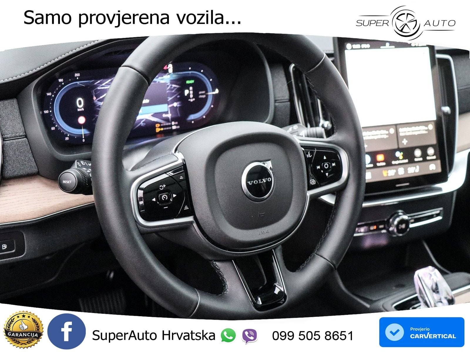 Volvo XC90 2.0 T8 AWD Automatic ZRAČNI+ACC+GR SJED+KAM+PANO
