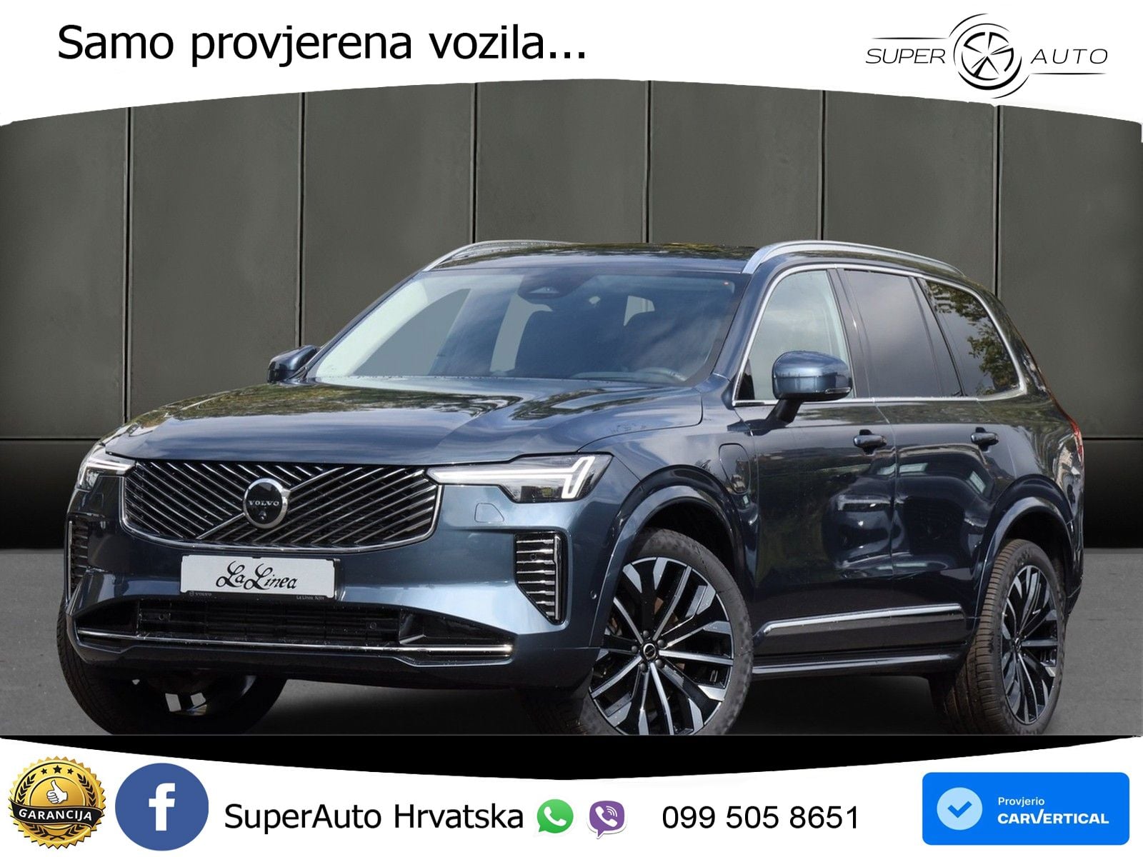 Volvo XC90 2.0 T8 AWD Automatic ZRAČNI+ACC+GR SJED+KAM+PANO