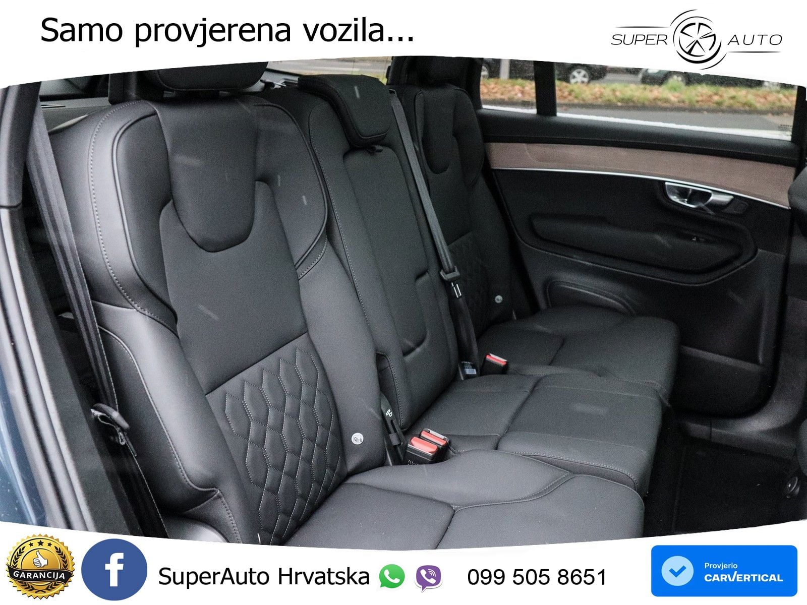 Volvo XC90 2.0 T8 AWD Automatic ZRAČNI+ACC+GR SJED+KAM+PANO