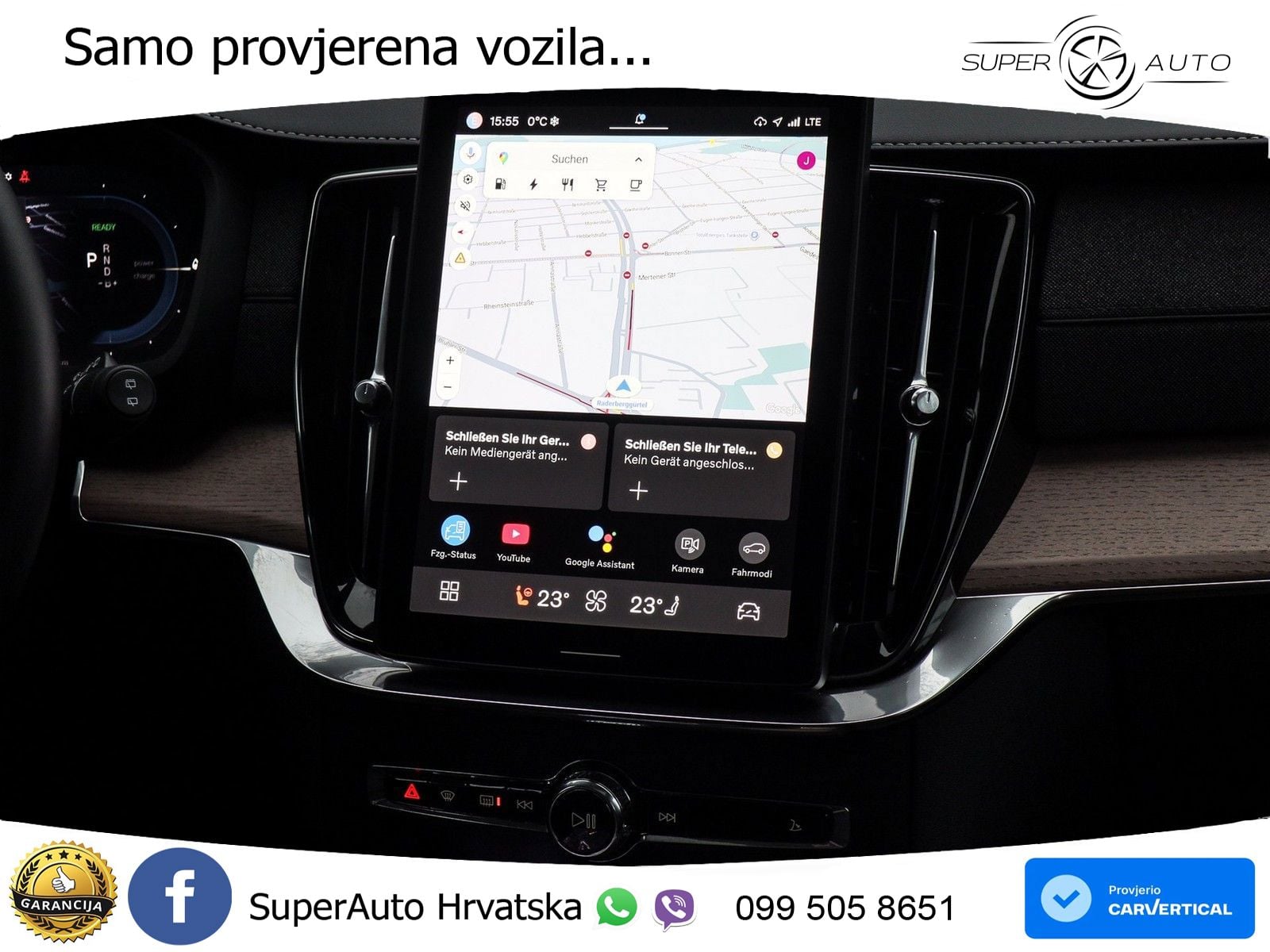 Volvo XC90 2.0 T8 AWD Automatic ZRAČNI+ACC+GR SJED+KAM+PANO