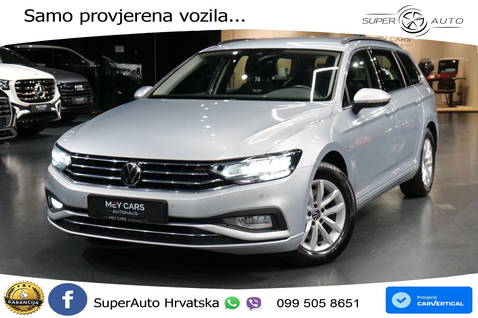 Volkswagen Passat Variant 2.0 TDI (150 KS) DSG Business LED+GR SJED+ACC
