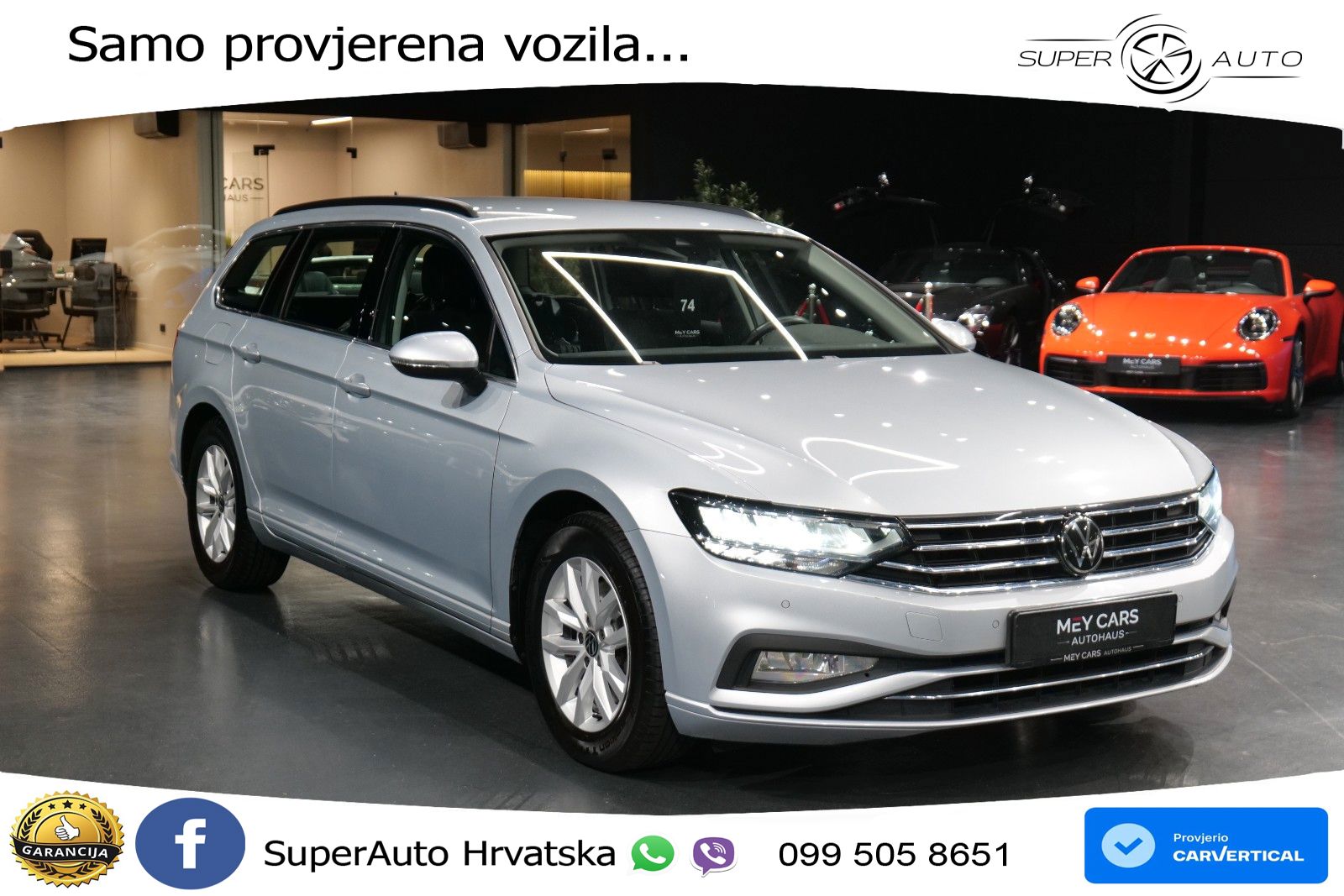 Volkswagen Passat Variant 2.0 TDI (150 KS) DSG Business LED+GR SJED+ACC