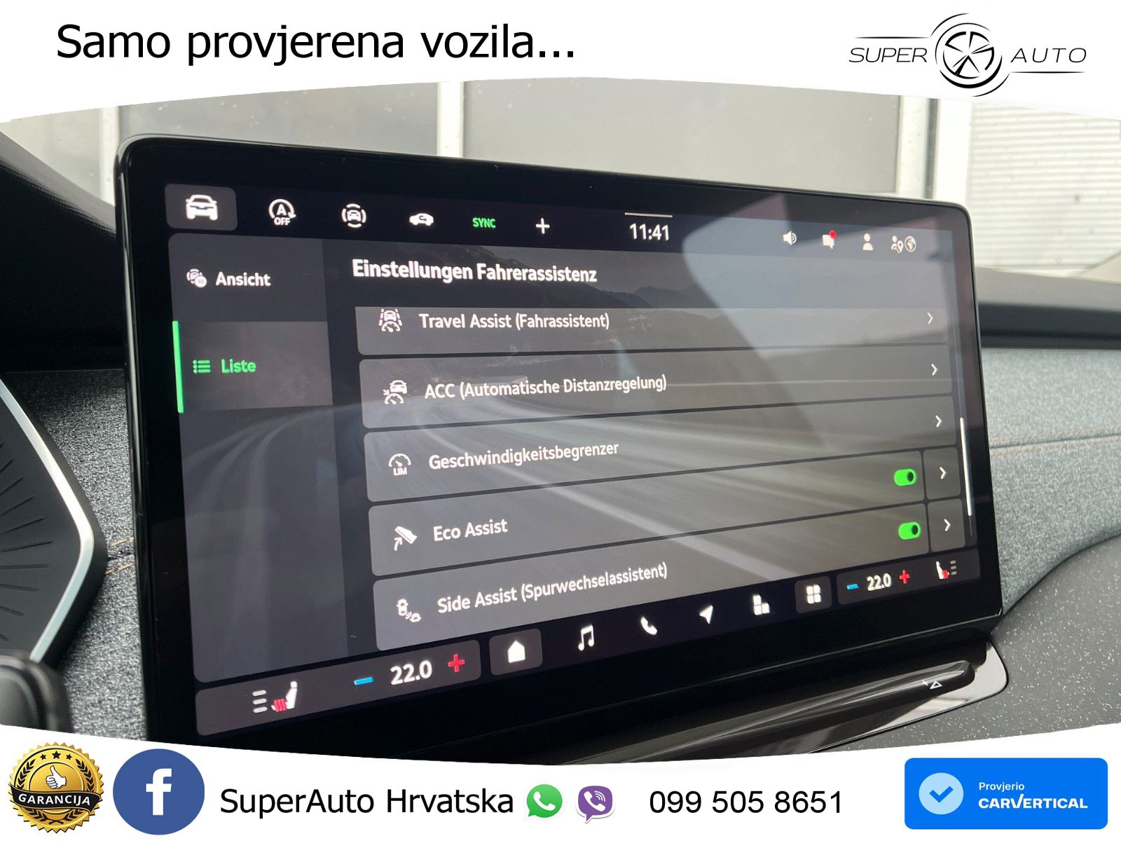 Škoda Octavia Combi 1.5 TSI (150 KS) DSG Selection MATRIX+GR SJED+KAM