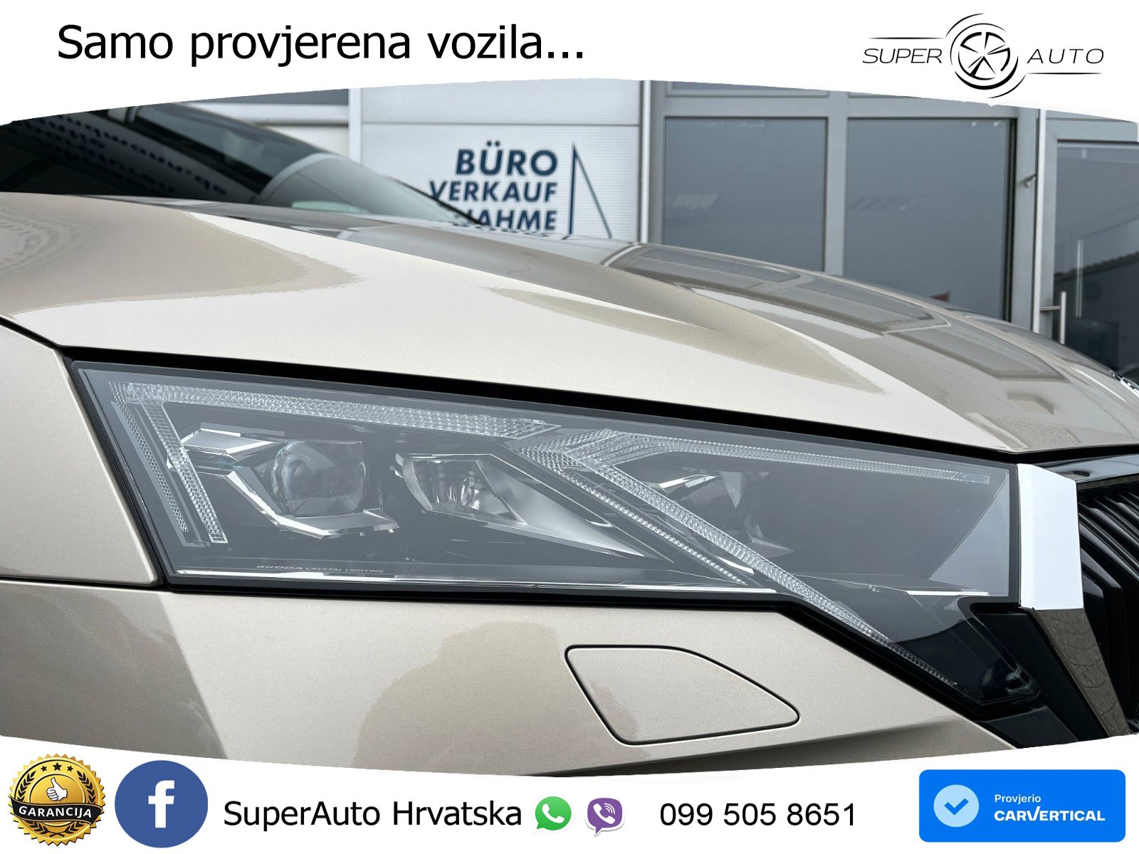 Škoda Octavia Combi 1.5 TSI (150 KS) DSG Selection MATRIX+GR SJED+KAM