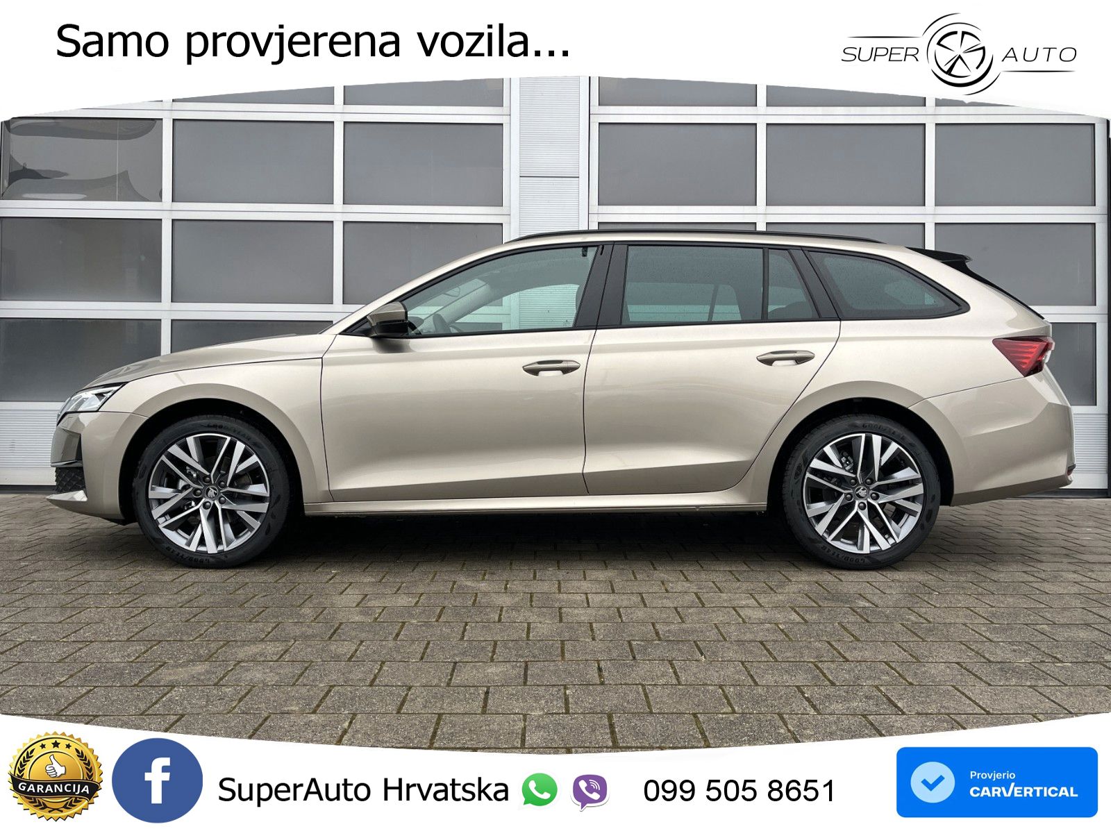 Škoda Octavia Combi 1.5 TSI (150 KS) DSG Selection MATRIX+GR SJED+KAM