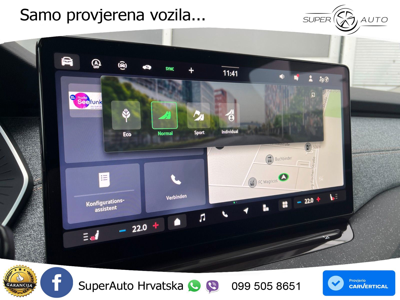 Škoda Octavia Combi 1.5 TSI (150 KS) DSG Selection MATRIX+GR SJED+KAM