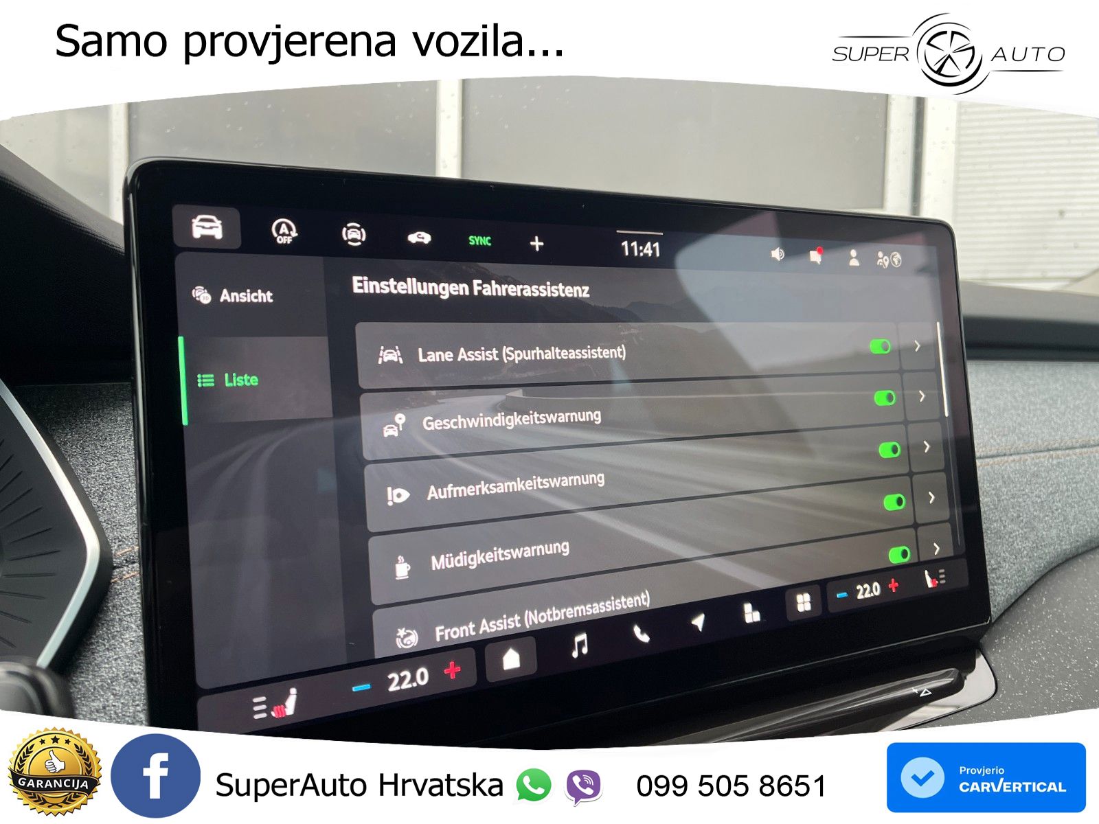 Škoda Octavia Combi 1.5 TSI (150 KS) DSG Selection MATRIX+GR SJED+KAM