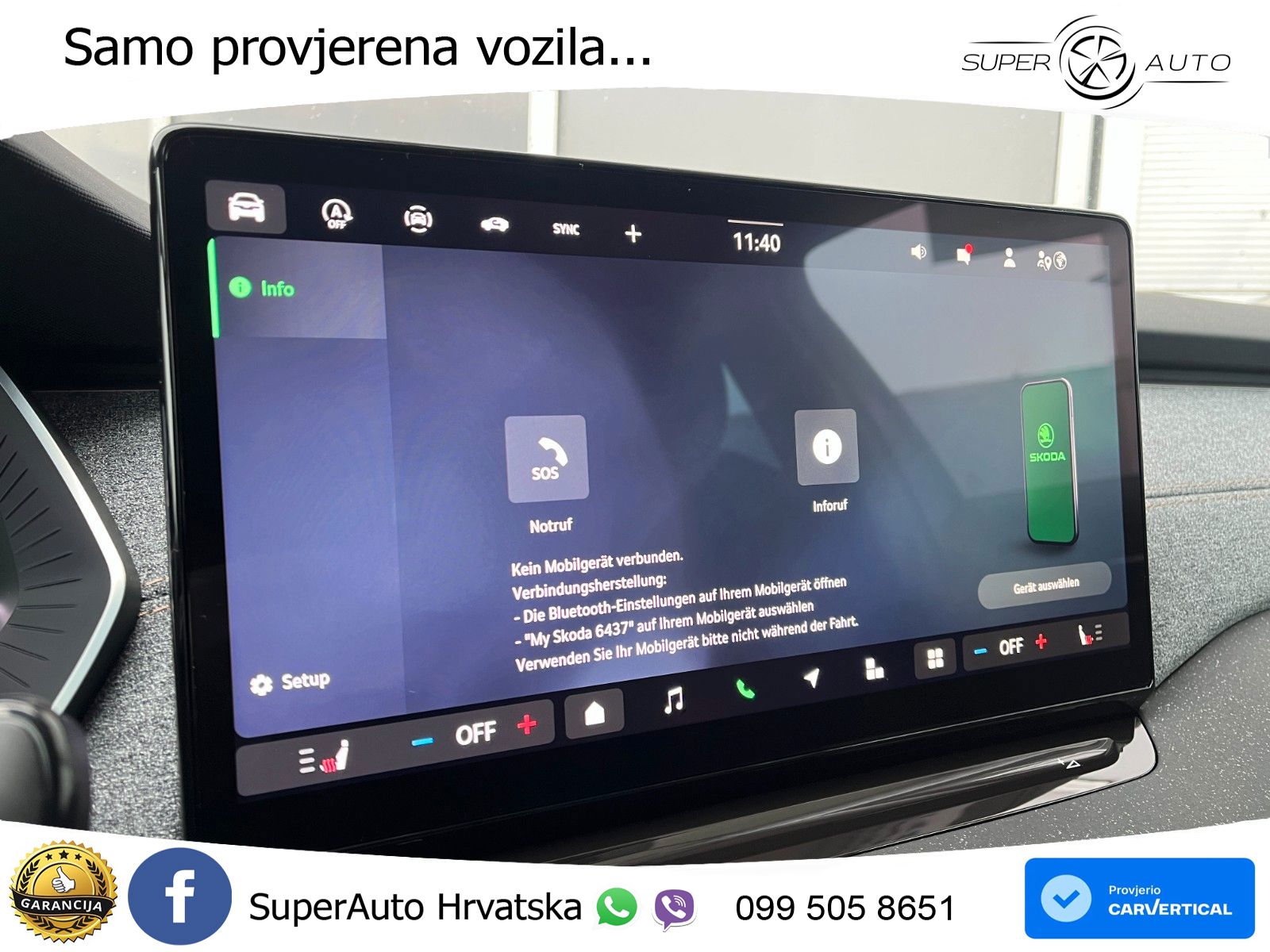 Škoda Octavia Combi 1.5 TSI (150 KS) DSG Selection MATRIX+GR SJED+KAM