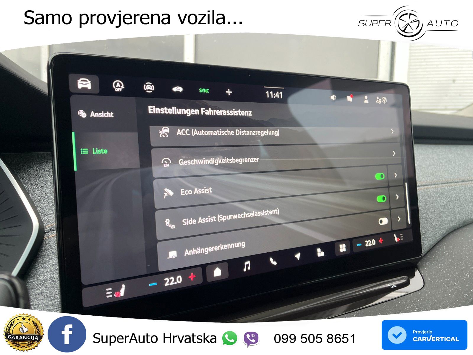 Škoda Octavia Combi 1.5 TSI (150 KS) DSG Selection MATRIX+GR SJED+KAM