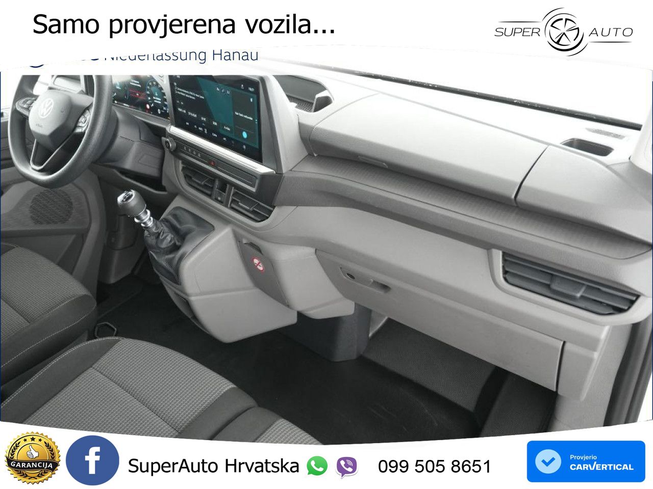 Volkswagen Transporter Kasten kurz Klima Kamera Vorb. AHK 150 KS