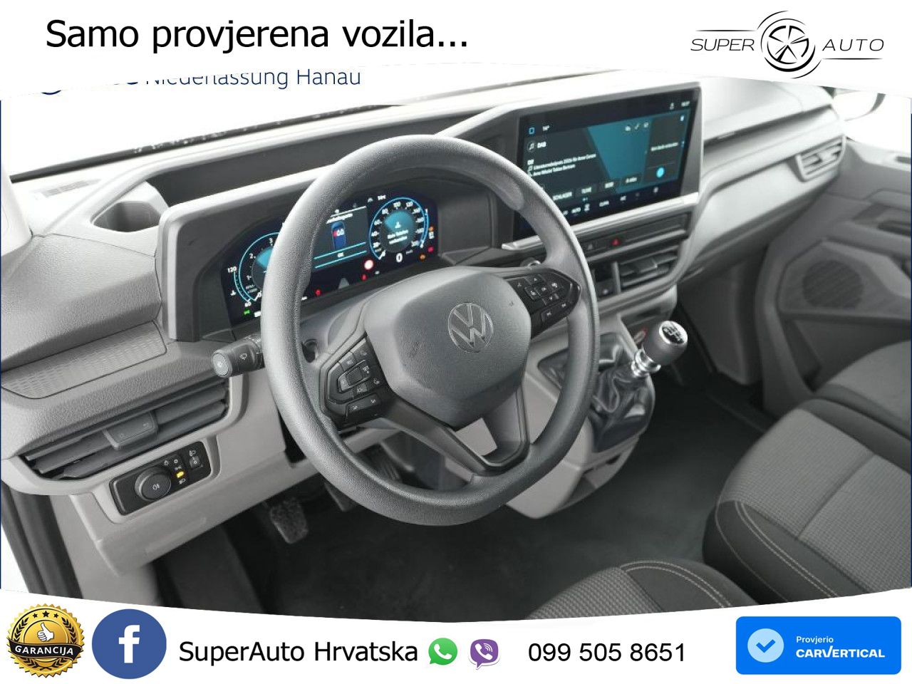 Volkswagen Transporter Kasten kurz Klima Kamera Vorb. AHK 150 KS