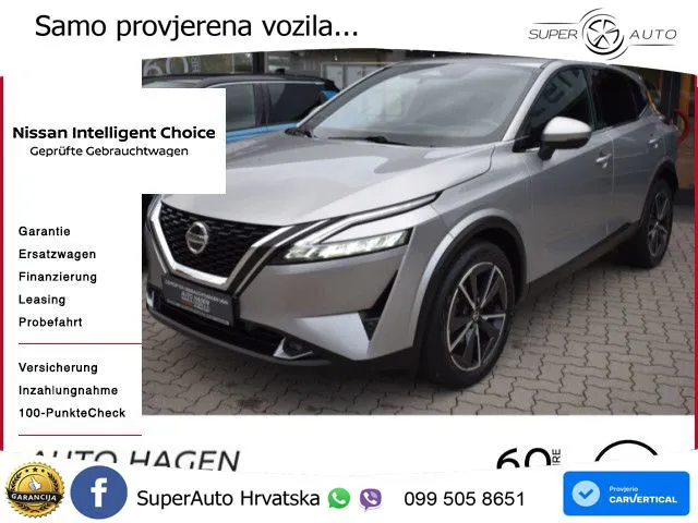 Nissan Qashqai 1.3 DIG-T (158 KS) Xtronic Tekna LED+GR SJED+ACC