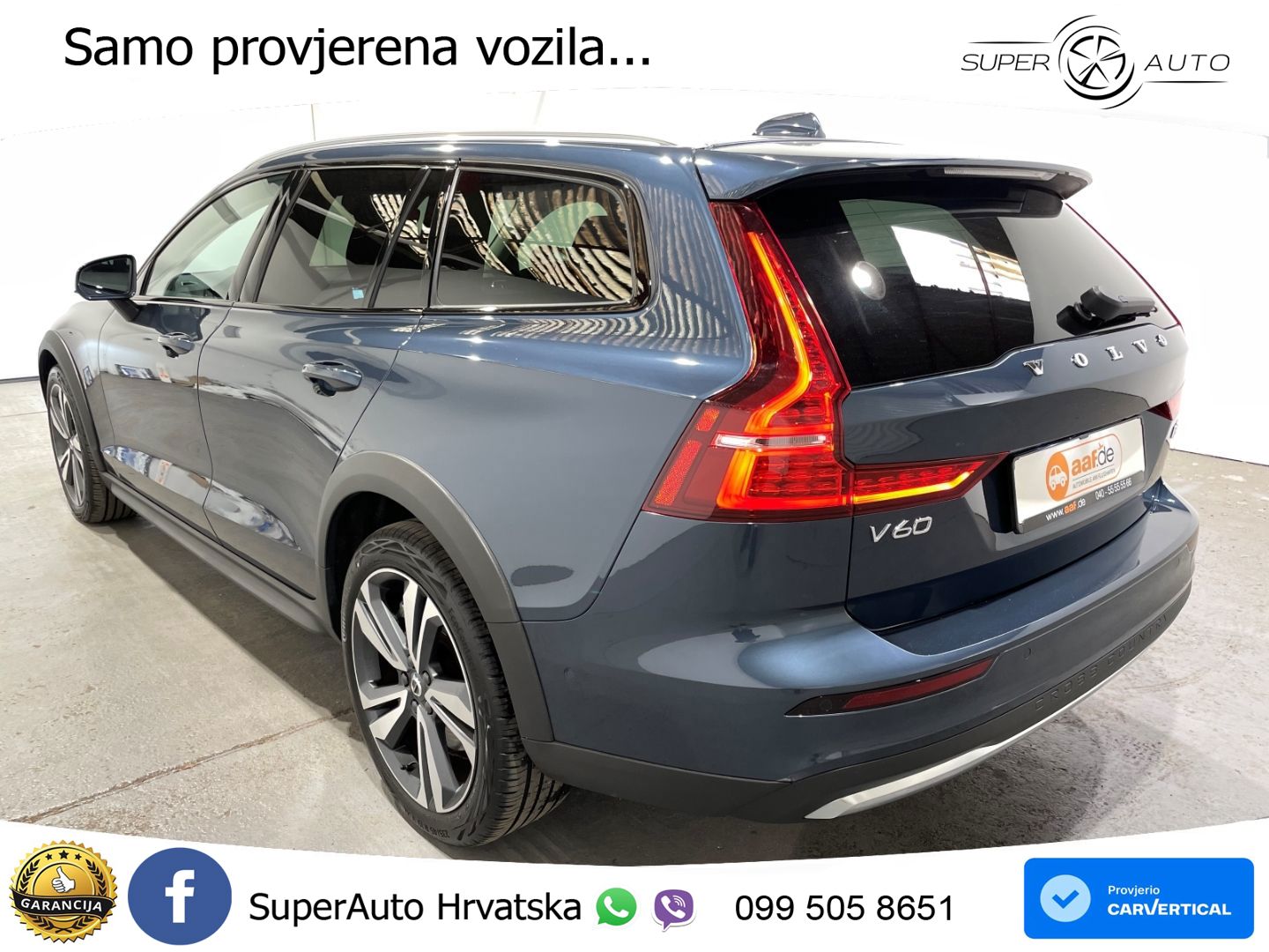 Volvo V60 Cross Country 2.0 B5 AWD Automatic LED+GR SJED+ACC