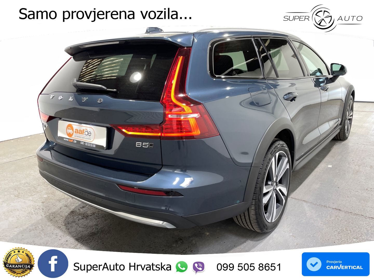 Volvo V60 Cross Country 2.0 B5 AWD Automatic LED+GR SJED+ACC