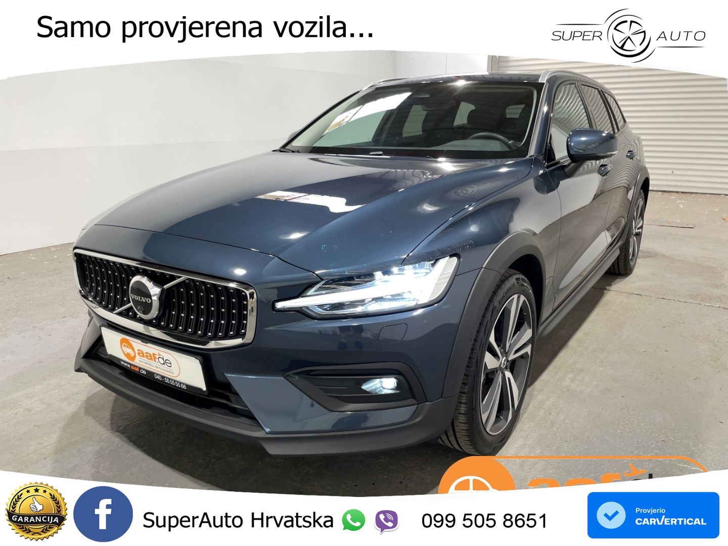 Volvo V60 Cross Country 2.0 B5 AWD Automatic LED+GR SJED+ACC