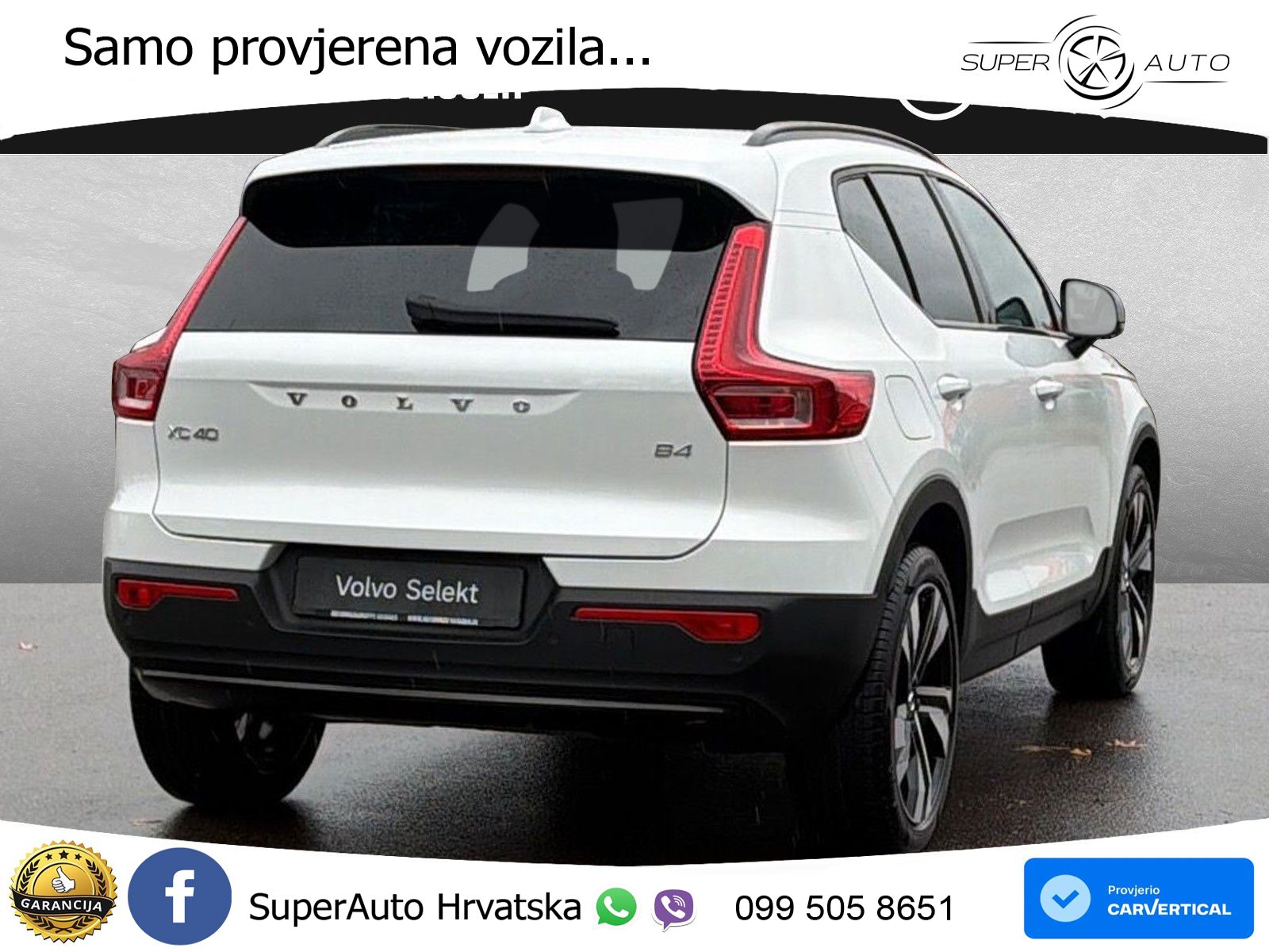 Volvo XC40 2.0 B4 AWD 197 KS Automatic LED+GR SJED+ACC