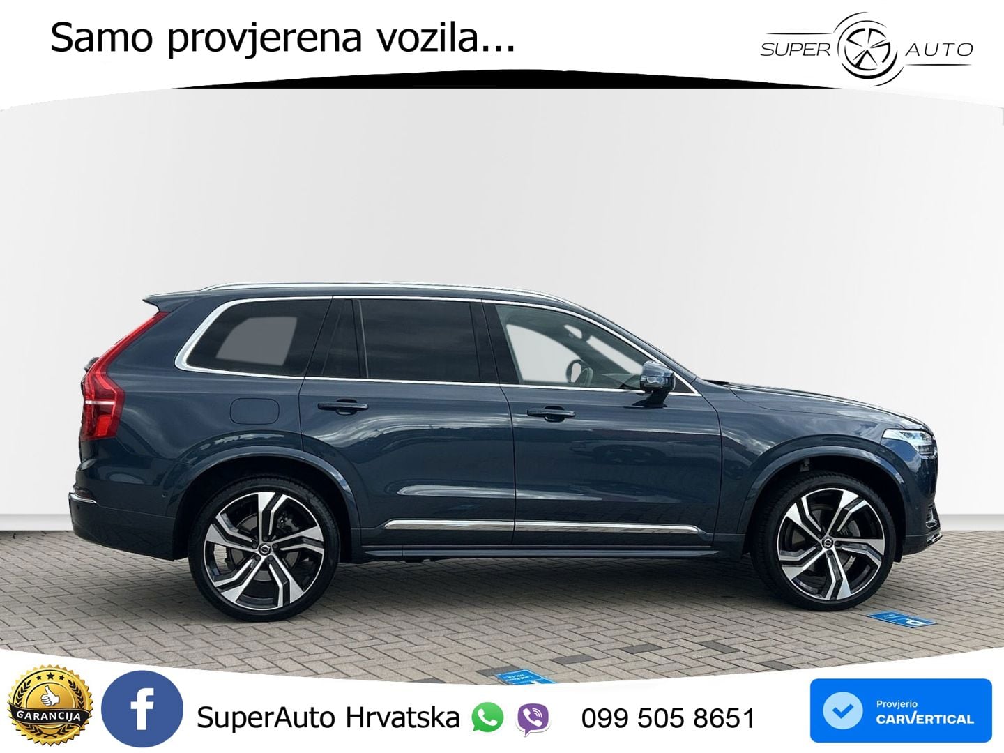 Volvo XC90 2.0 B5 Diesel AWD Automatic ZRAČNI+ACC+GR SJED+360+PANO