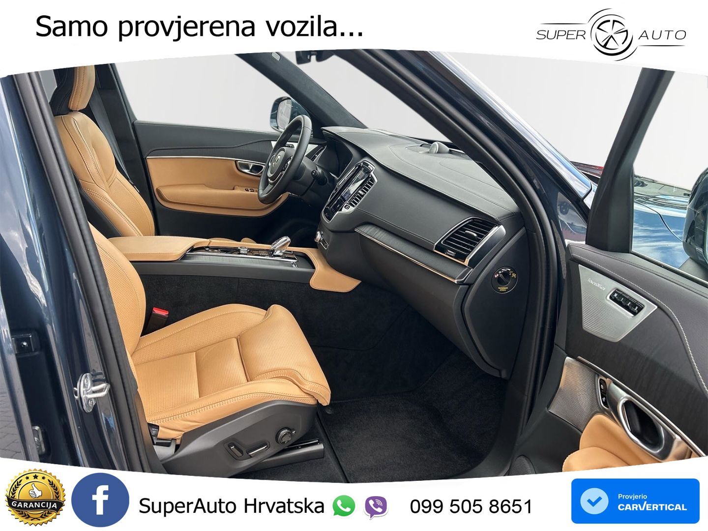 Volvo XC90 2.0 B5 Diesel AWD Automatic ZRAČNI+ACC+GR SJED+360+PANO