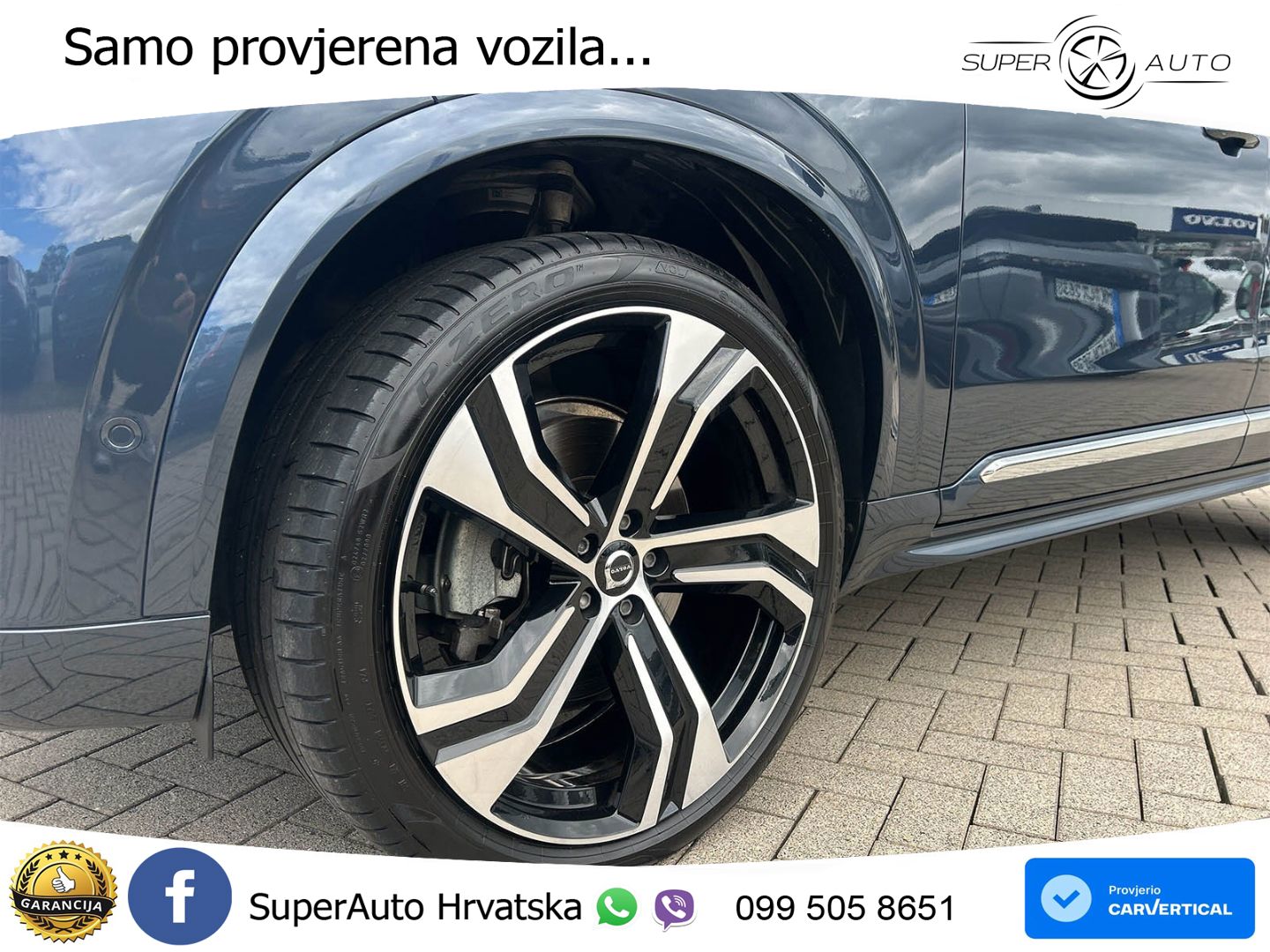 Volvo XC90 2.0 B5 Diesel AWD Automatic ZRAČNI+ACC+GR SJED+360+PANO
